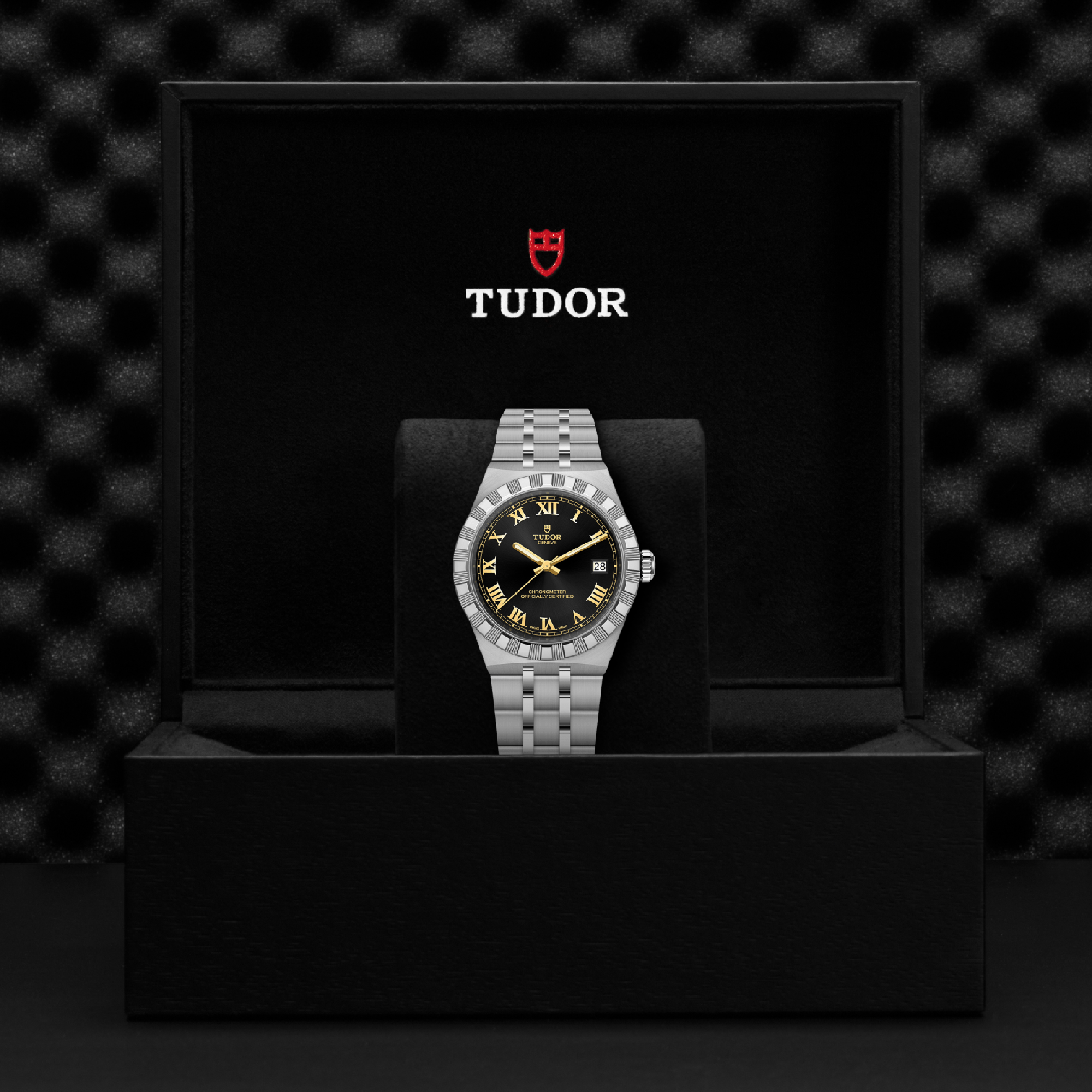 Tudor Royal 36mm, Black Dial, Roman Numerals_4