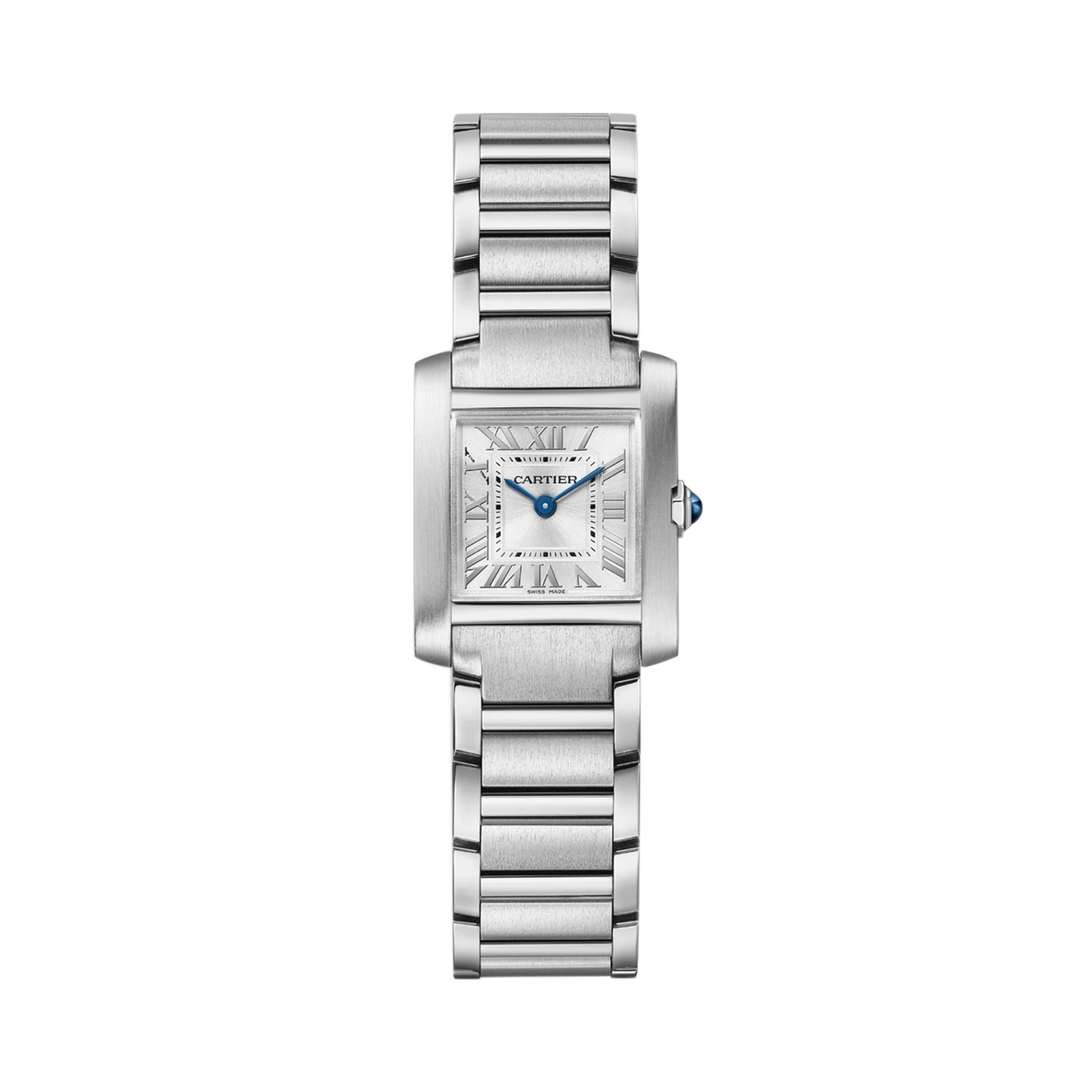 Cartier Tank Française 21.2mm, Silver Dial, Roman Numerals_1