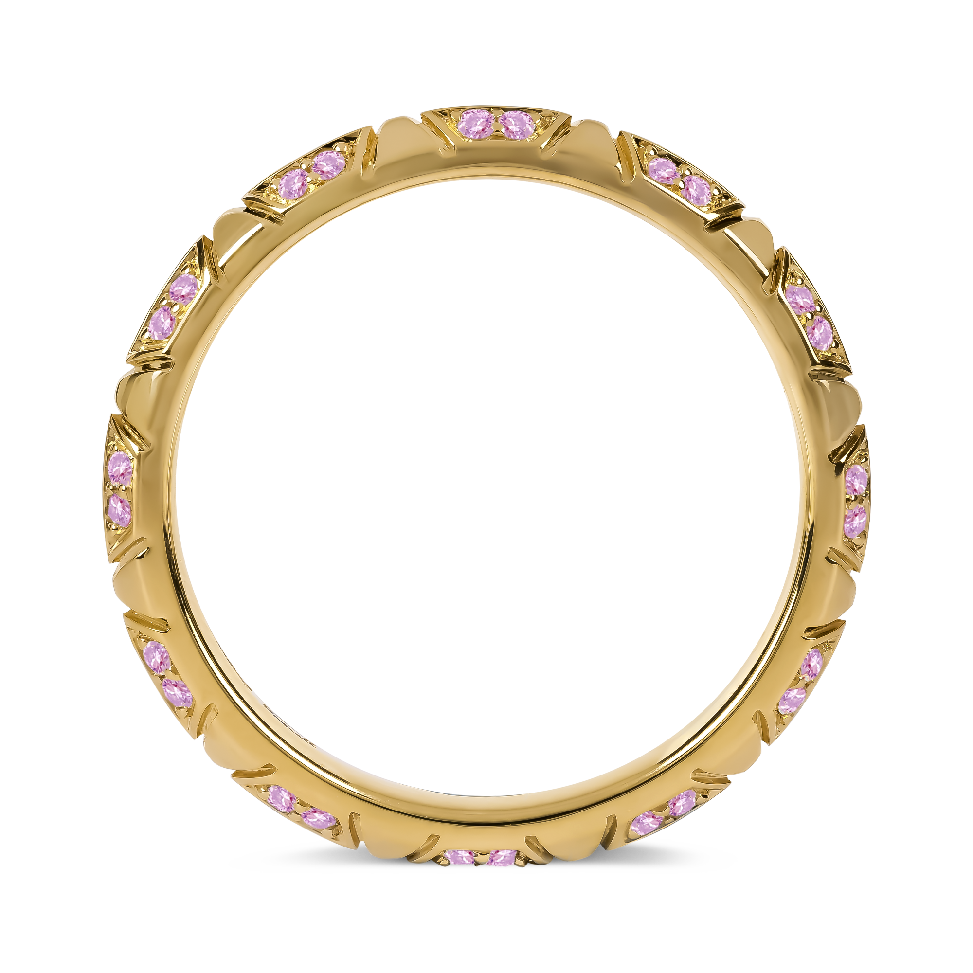 Origins Pink Diamond Ring Brilliant cut, Claw set_3