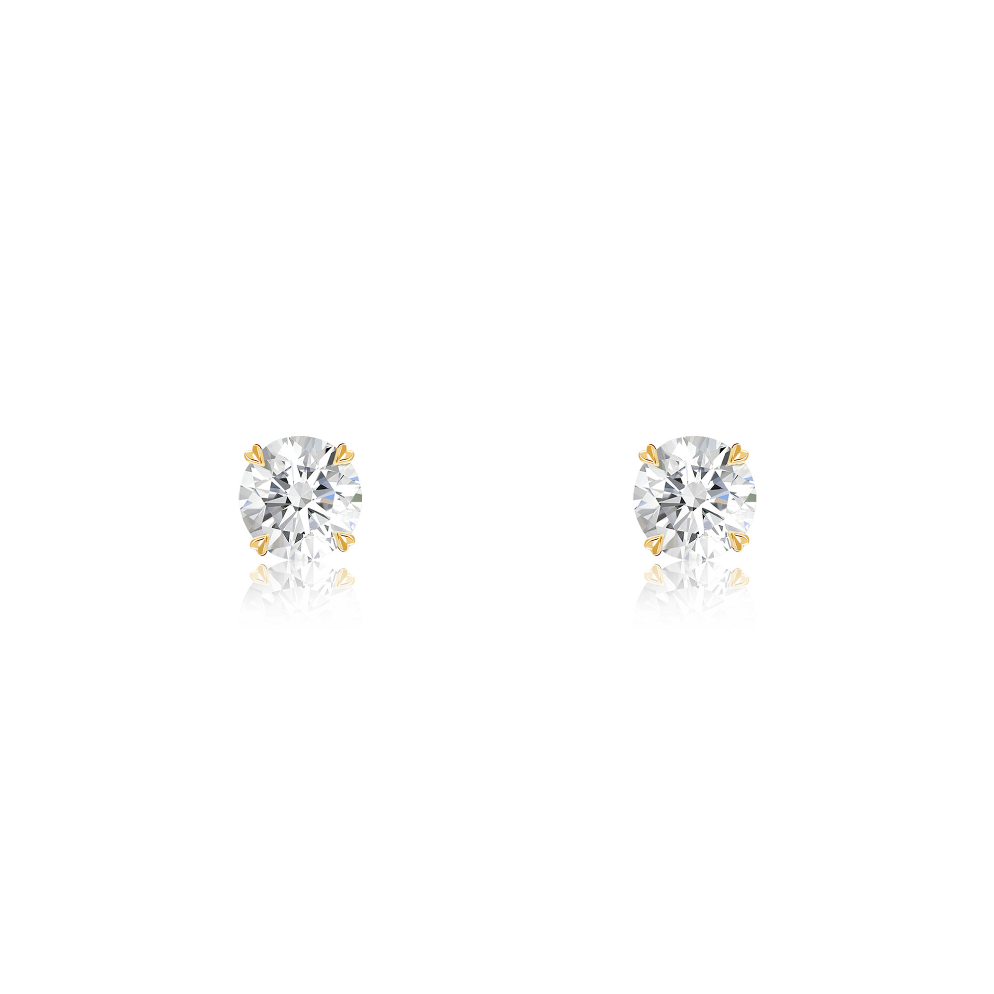 Windsor 0.49ct Diamond Stud Earrings Brilliant cut, Claw set_1