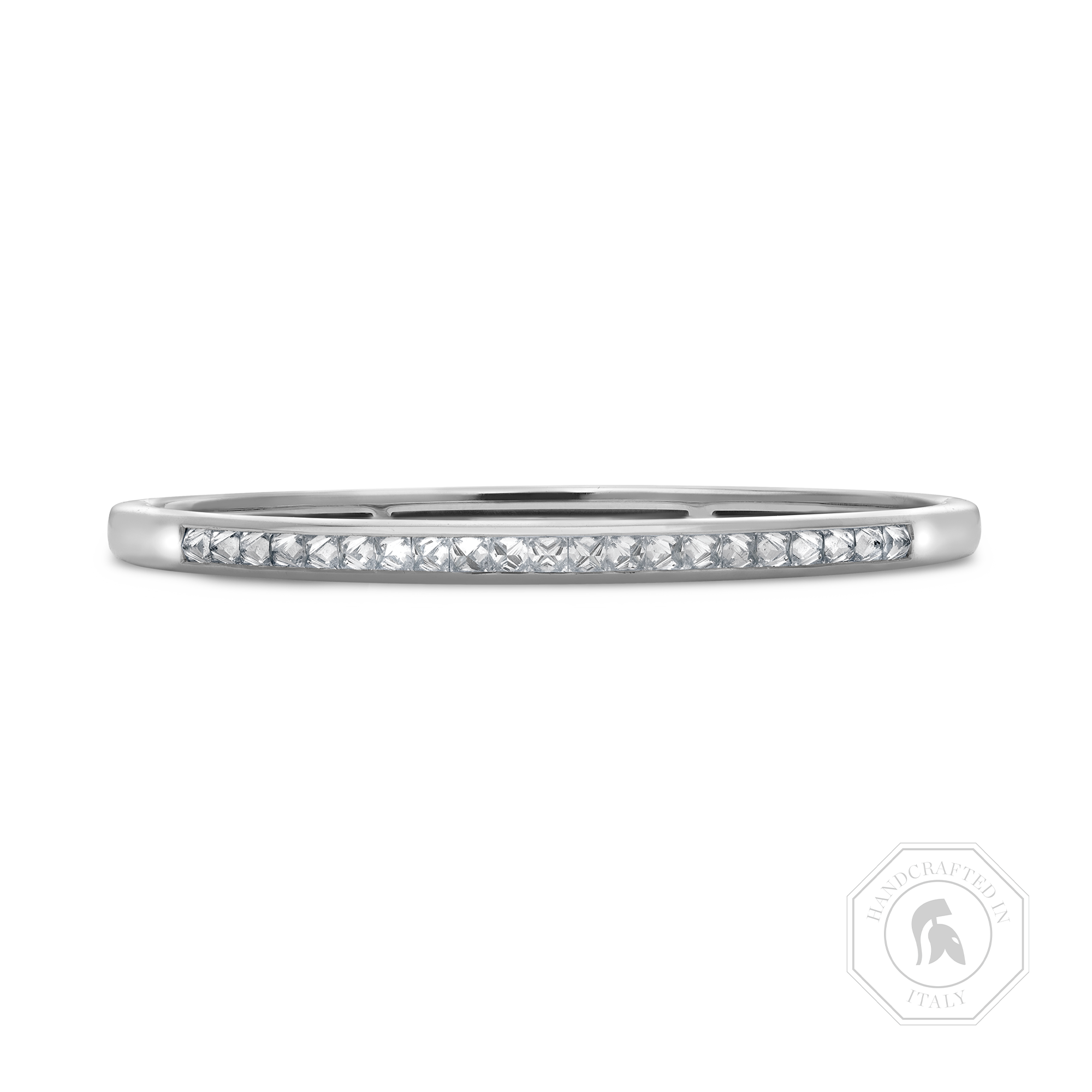 RockChic Diamond Bangle Princess Cut, Channel Set_1