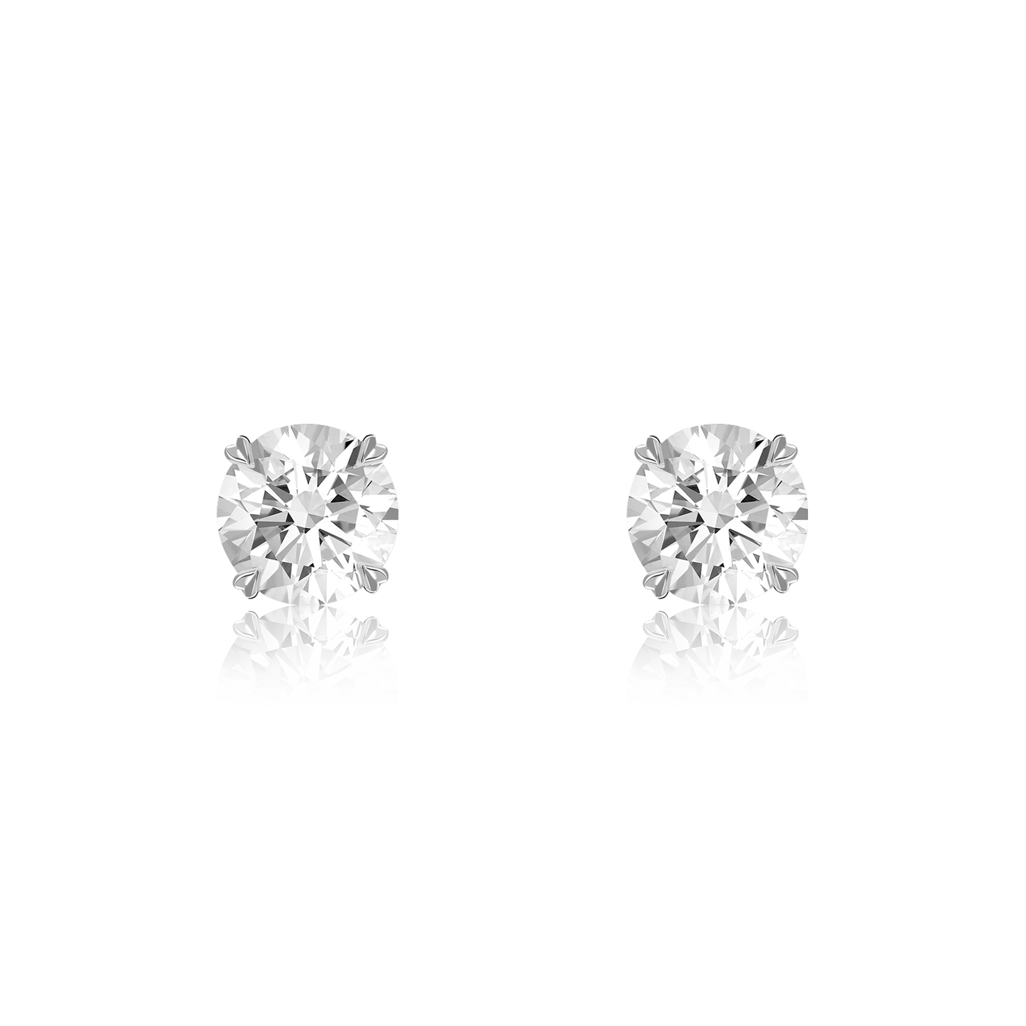 Windsor Diamond Stud Earrings Brilliant cut, Claw set_1