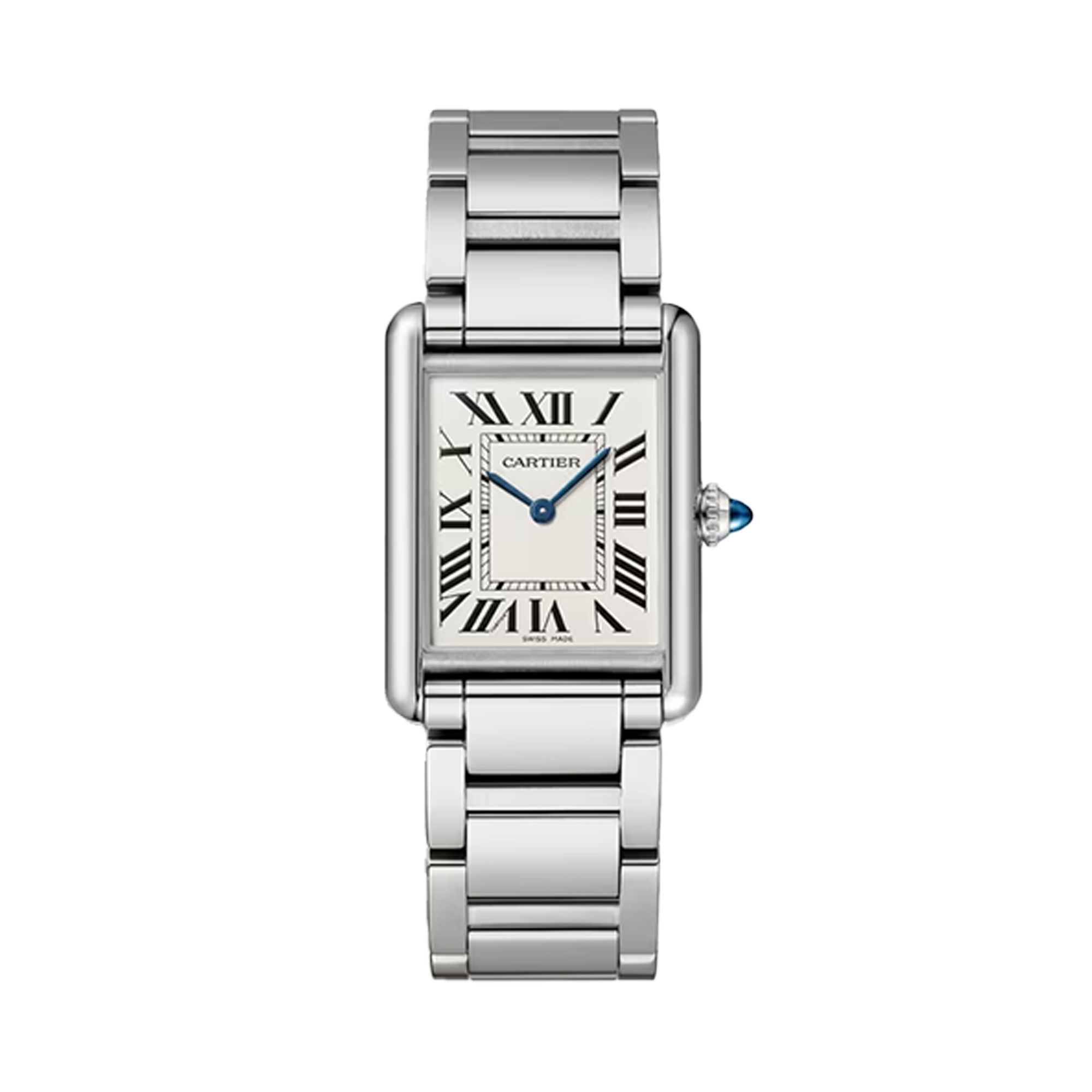 Cartier Tank Must 33.7mm, Silver Dial, Roman Numerals_1