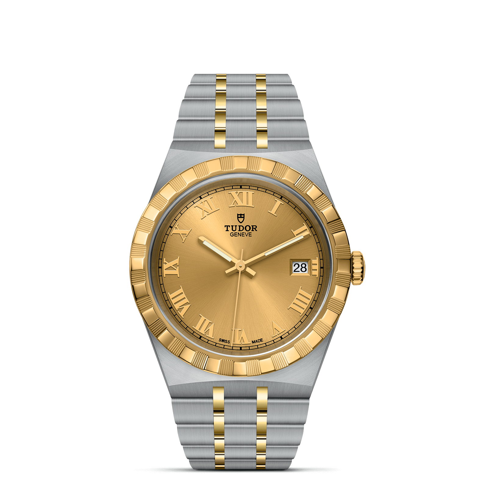 Tudor Royal 38mm. Champagne Dial. Roman Numerals_1