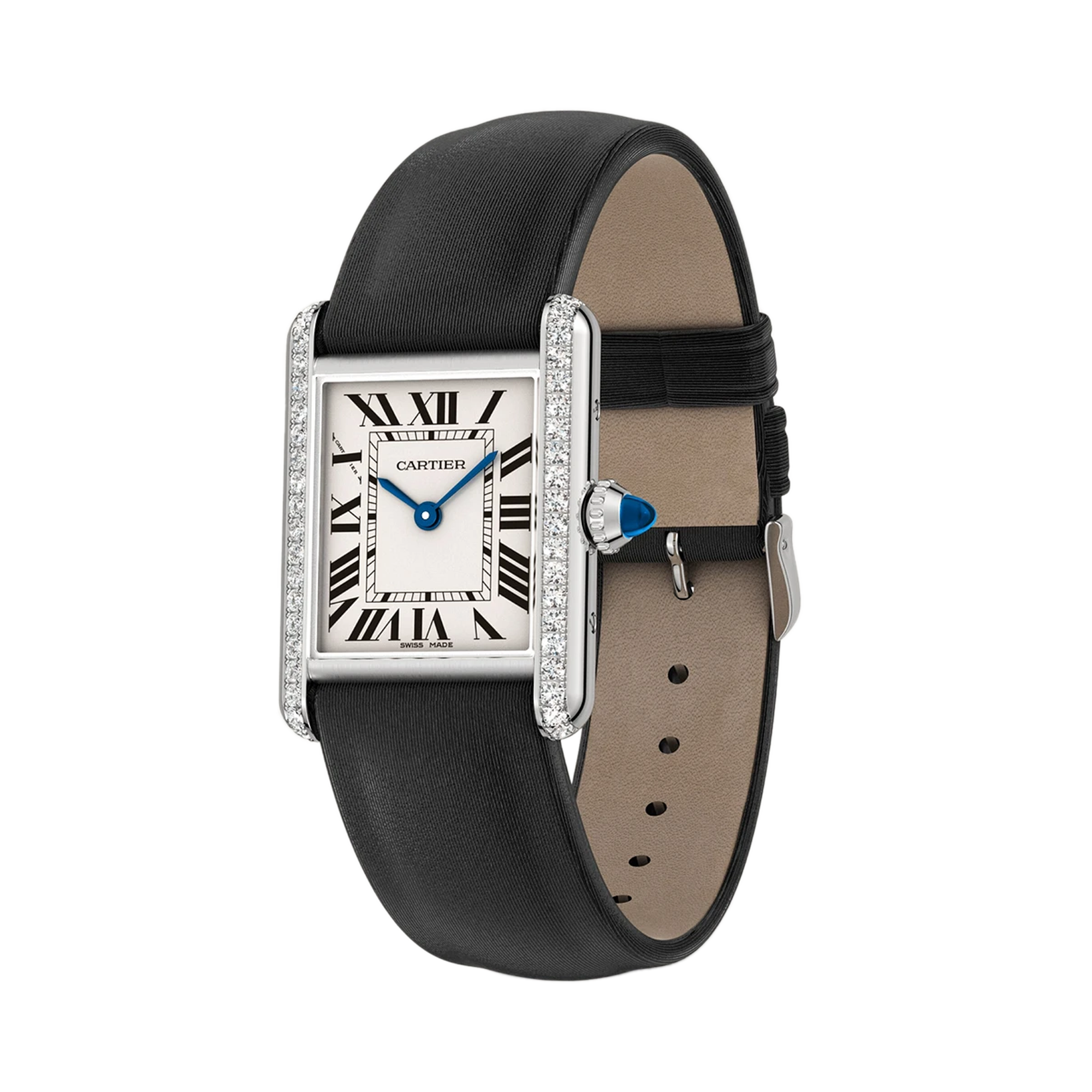 Cartier Tank 22mm, Silver Dial, Roman Markers_2