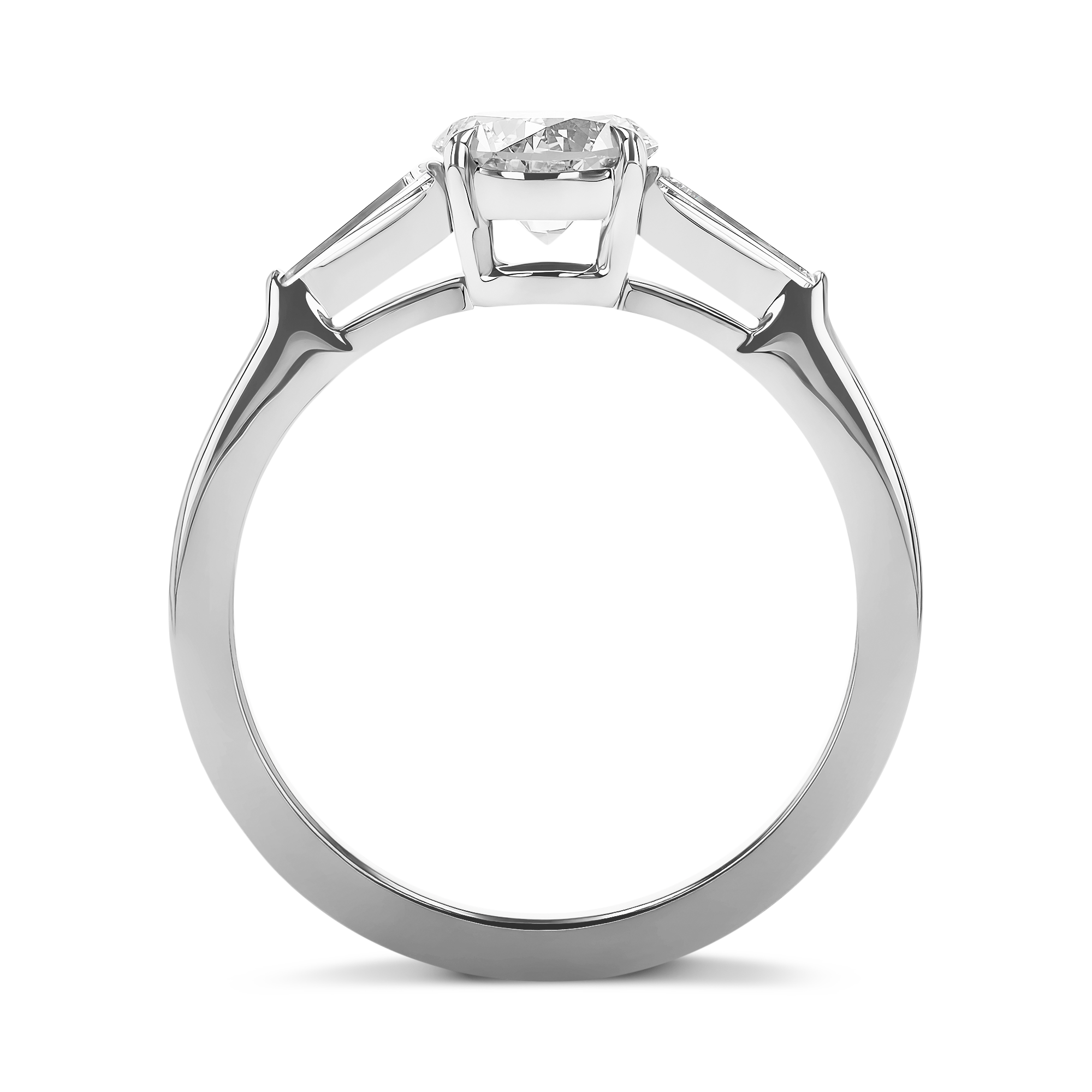 Regency Oval Cut 2.32ct Diamond Ring Oval Cut, Claw Set_3