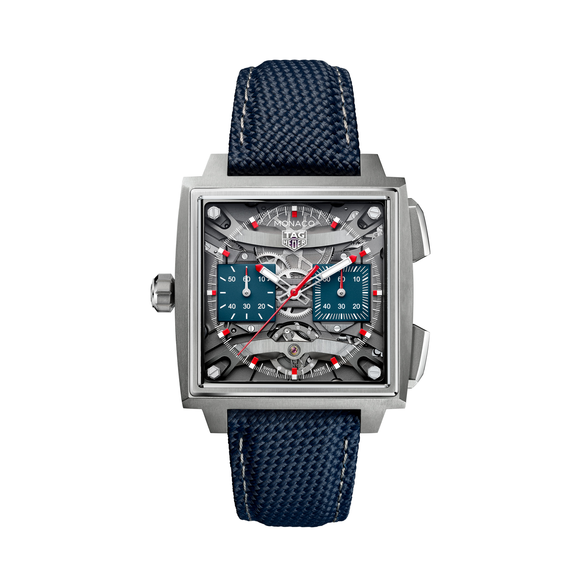 Tag Heuer Monaco Chronograph 40mm, Skeleton Dial, Arabic/Baton Numerals_1