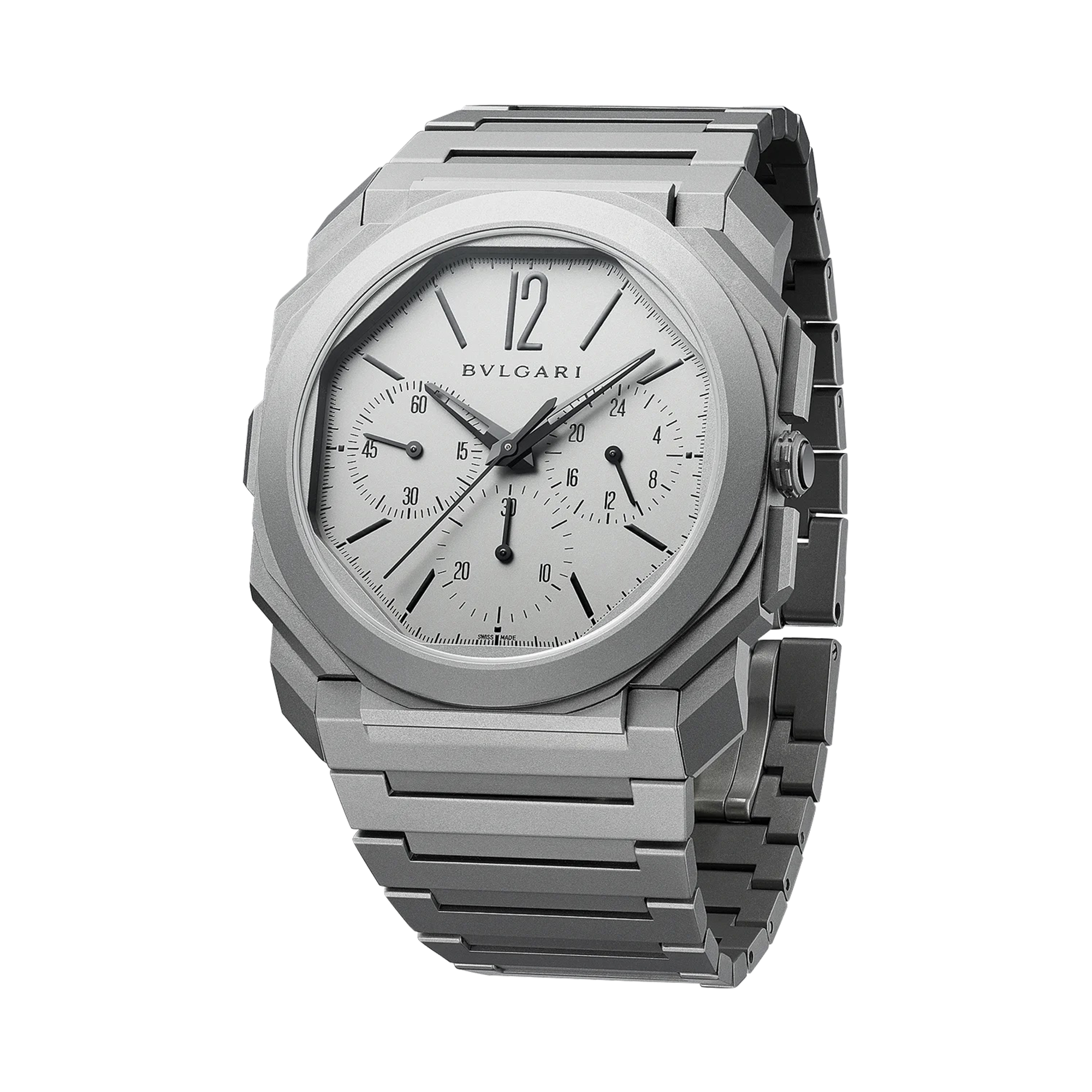 Bvlgari Octo Finissimo 42mm, Grey Dial, Arabic & Baton Numerals_2