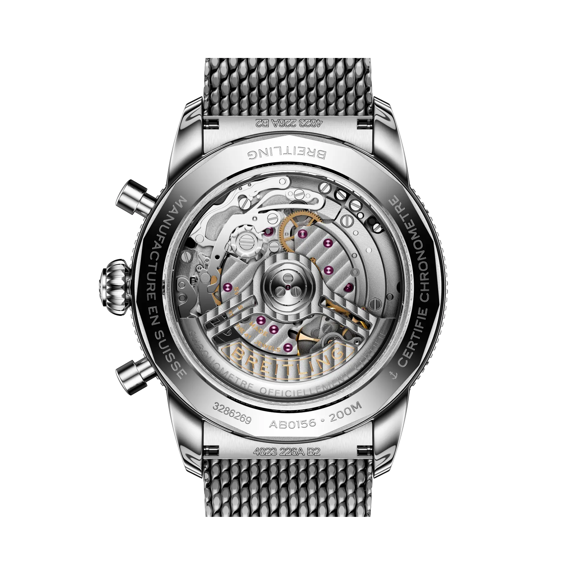 Breitling Superocean Heritage B01 42mm, Blue Dial, Baton Numerals_4