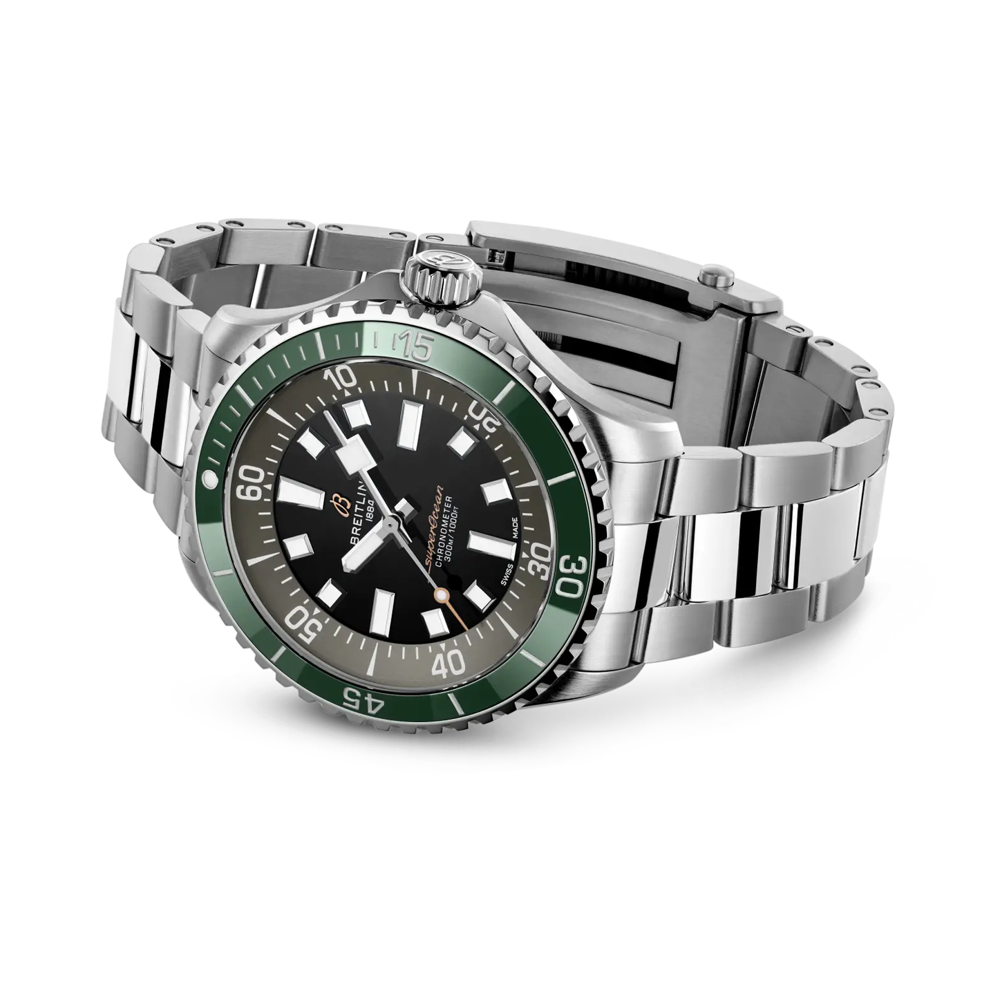 Breitling Superocean Automatic 44 UK Limited Edition 44mm, Black Dial, Baton Numerals_3