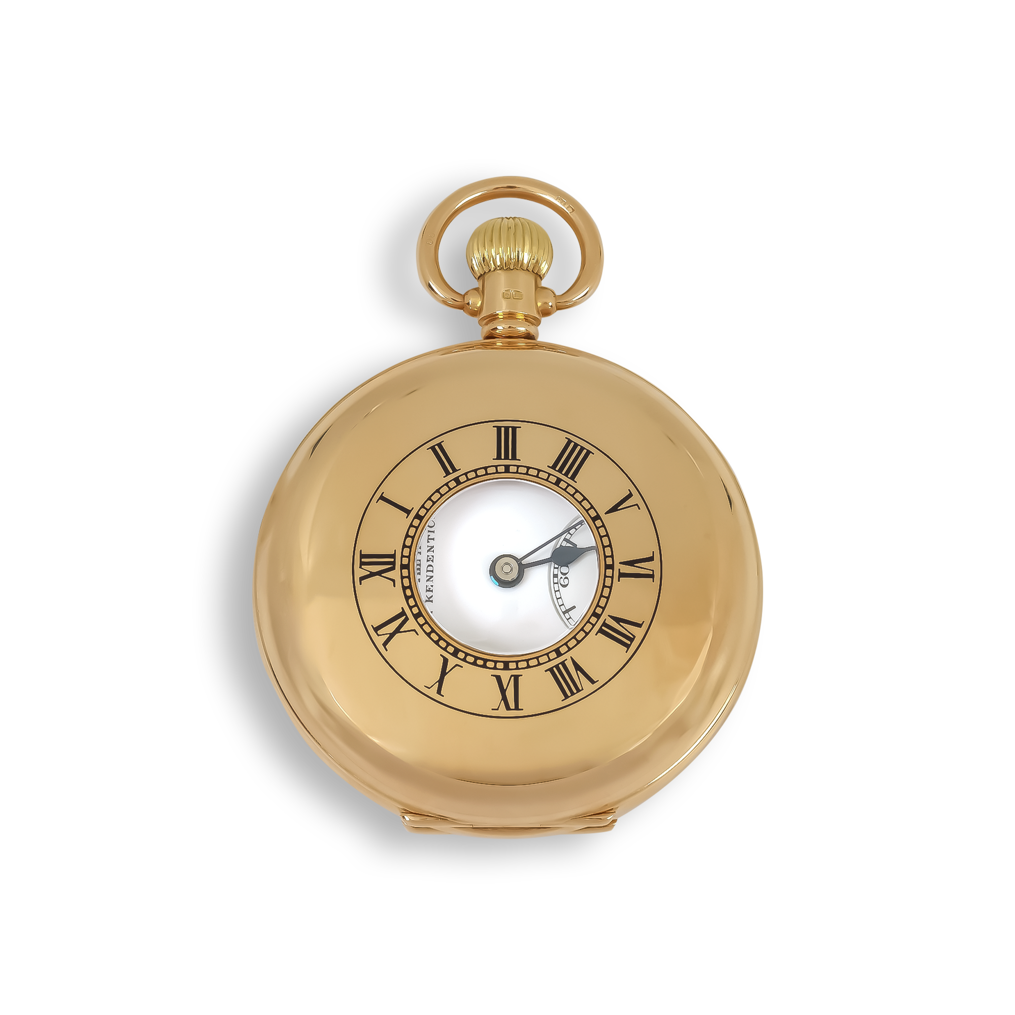 Half Hunter Pocket Watch by Kendal and Dent _1