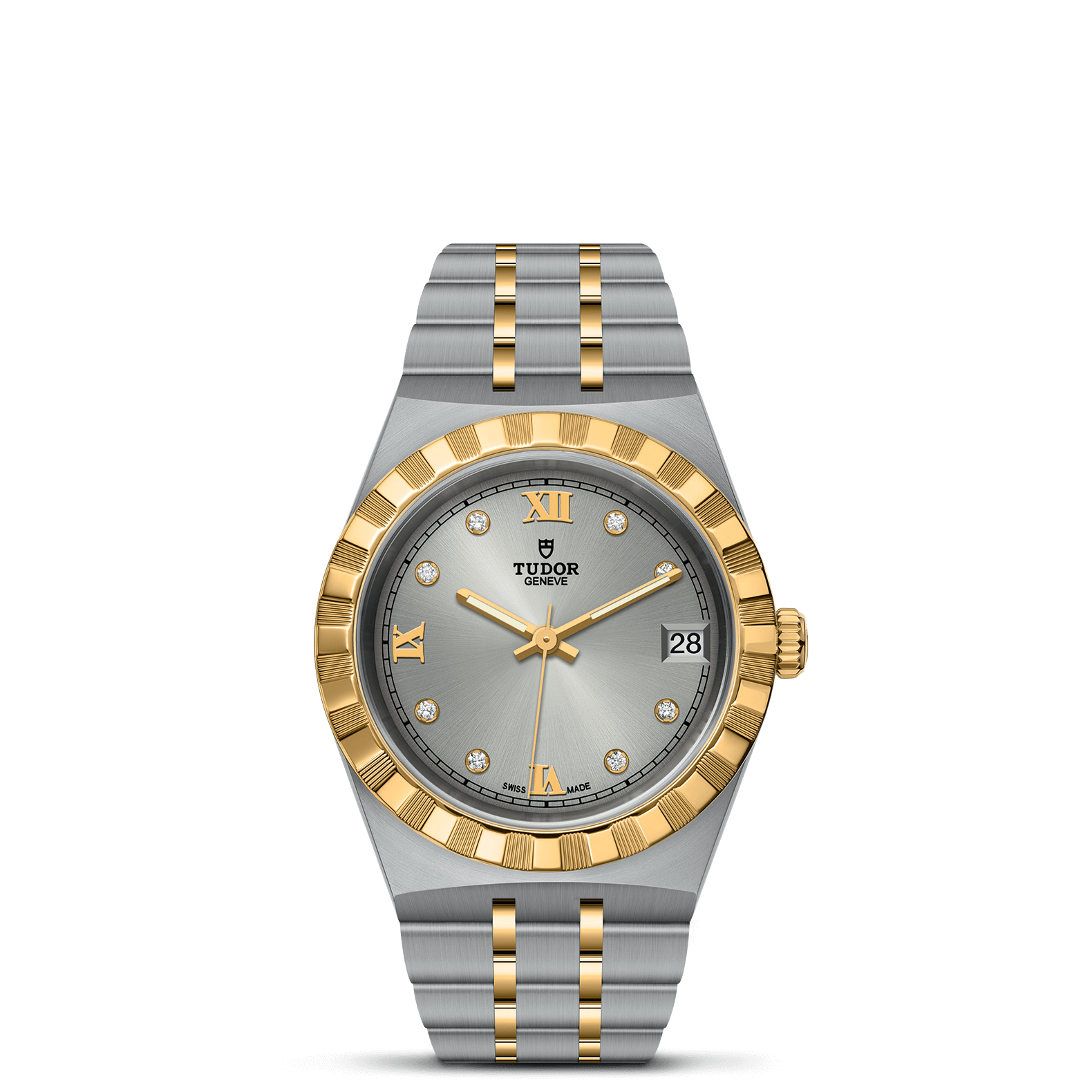 Tudor Royal 34mm. Silver Dial. Diamond Numerals_1