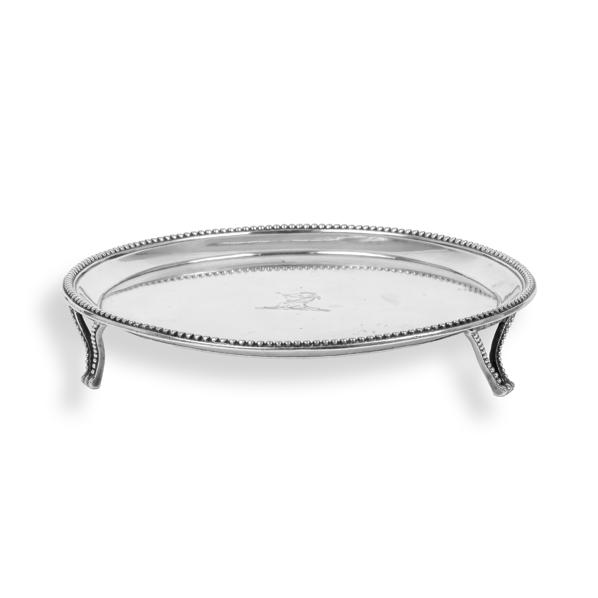 Silver George III Waiter Hallmarked London_1