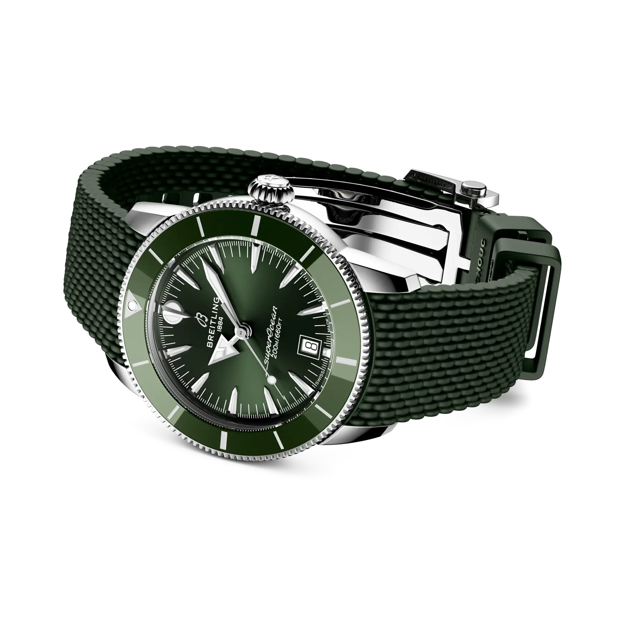 Breitling Superocean Heritage B31 Automatic 42 42mm, Green Dial, Baton Numerals_3