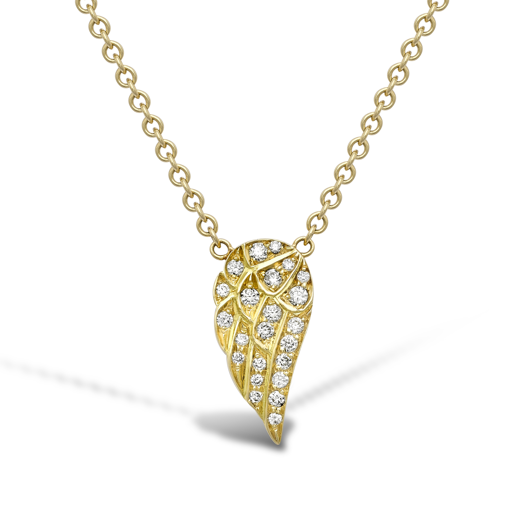 Tiara Small Diamond Pendant Brilliant Cut, Grain Set_1