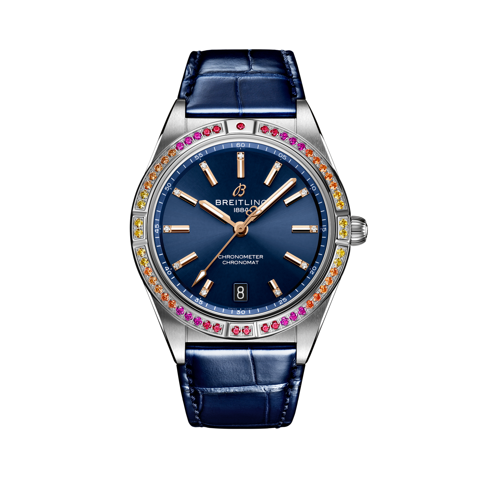 Breitling Chronomat Automatic 36 South Sea 36mm, Blue Dial, Baton & Diamond Markers_1