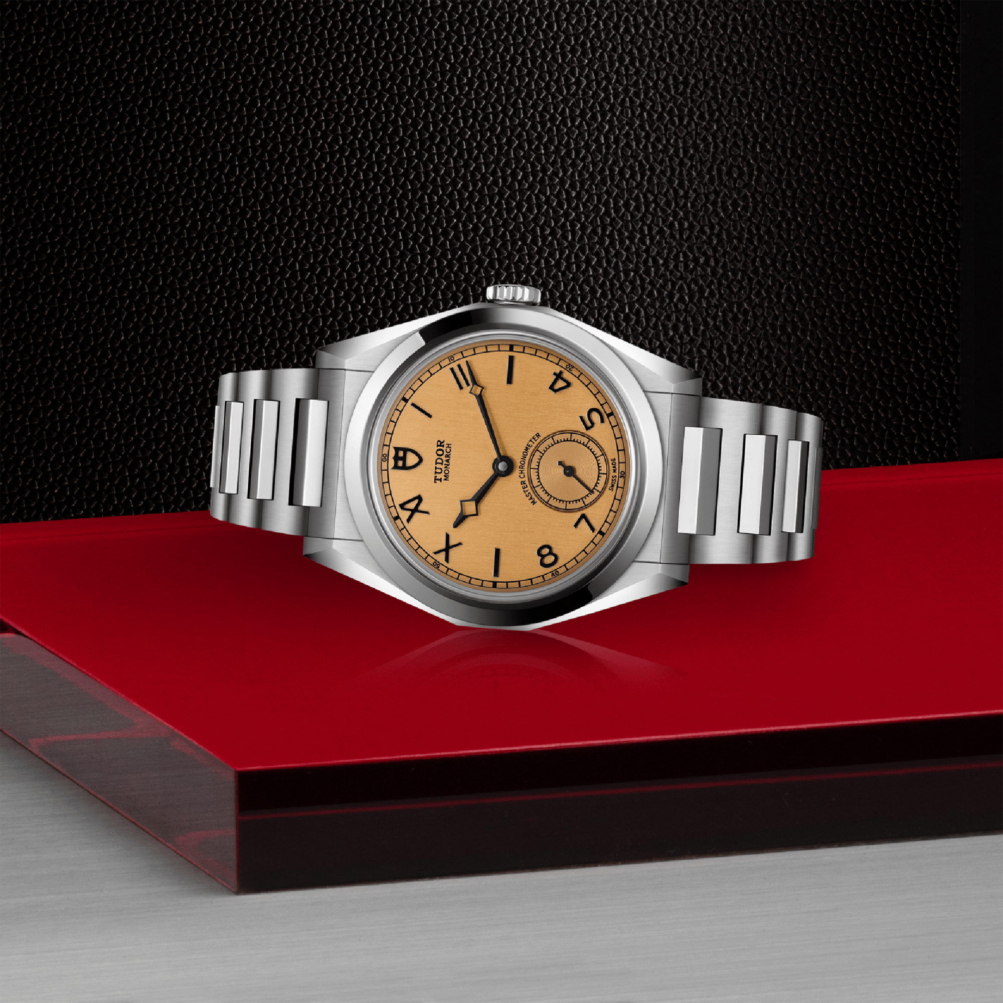 Tudor Monarch 39mm, Champagne Dial, Arabic/Roman Numerals_3