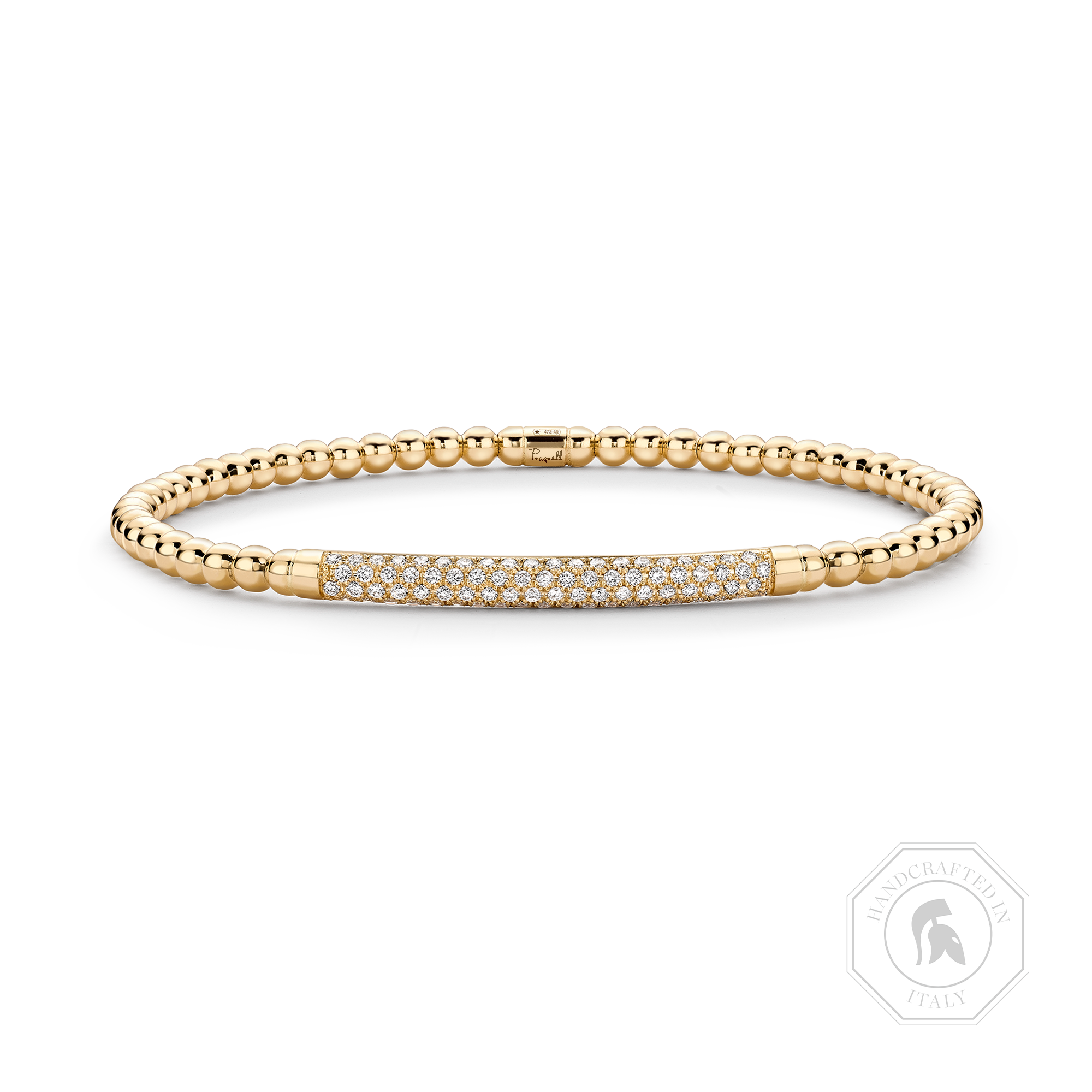 Bohemia Diamond Bracelet Brilliant Cut, Pavé Set_1