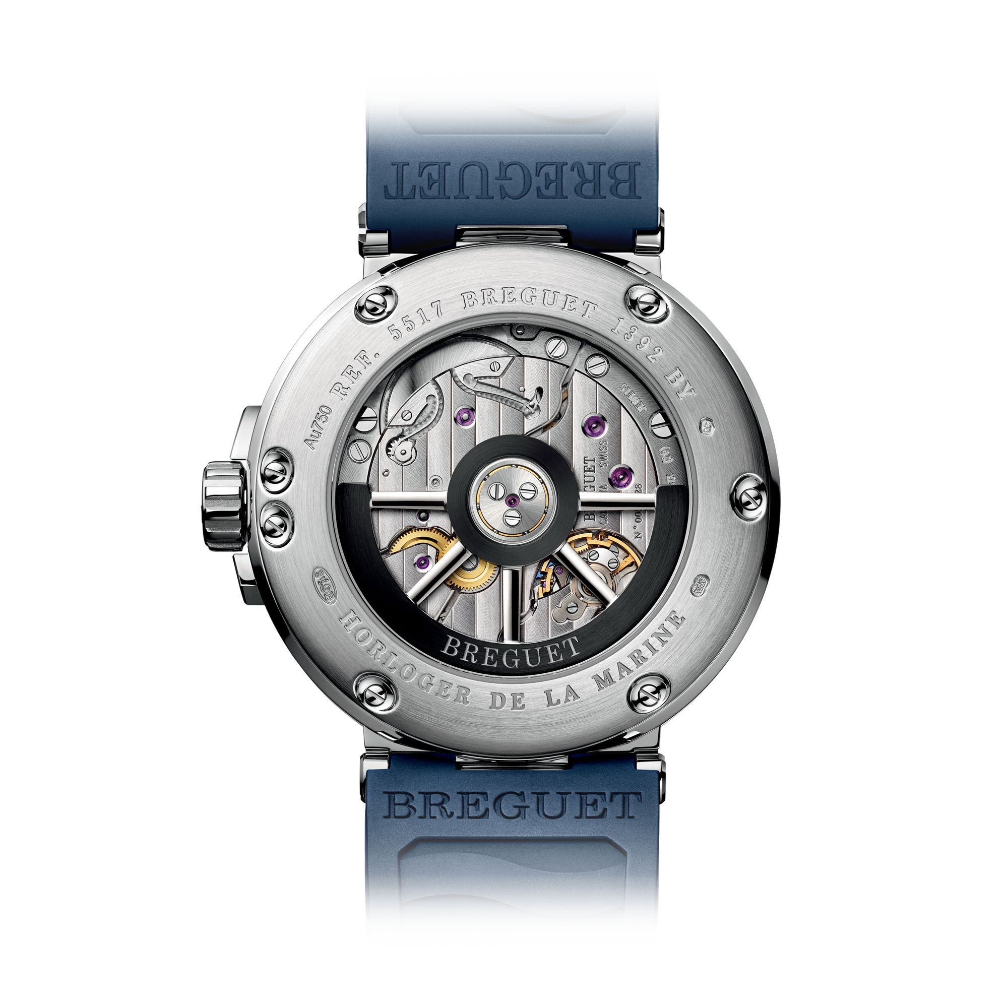 Breguet Marine 5517 40mm, Blue Dial, Roman Numerals_2