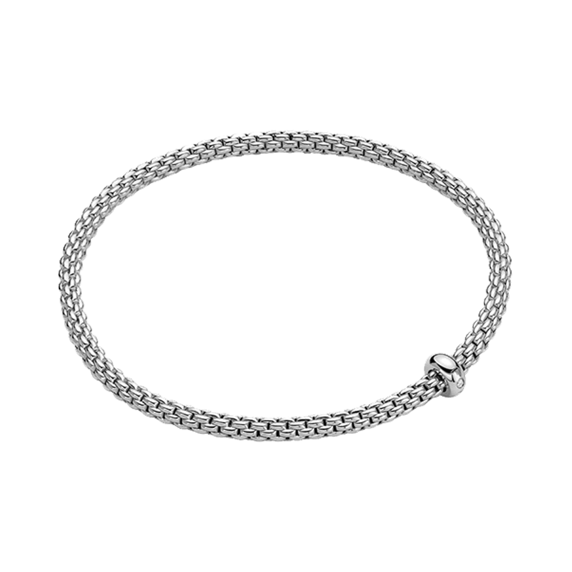 FOPE Prima Flex'It Medium Diamond Bracelet Brilliant Cut, Pave Set_1