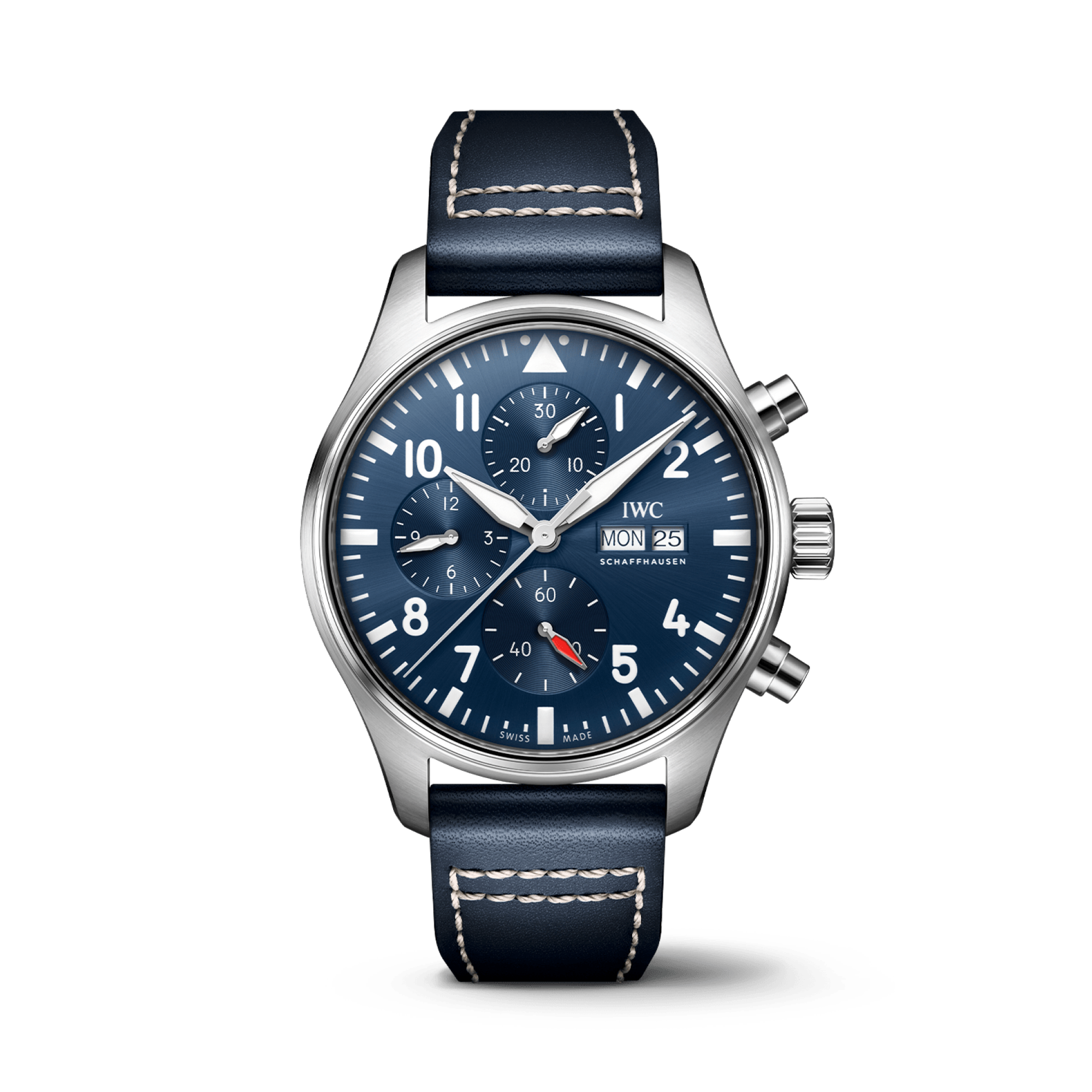 IWC Pilot's Chronograph 43mm, Blue Dial, Arabic Numerals_1