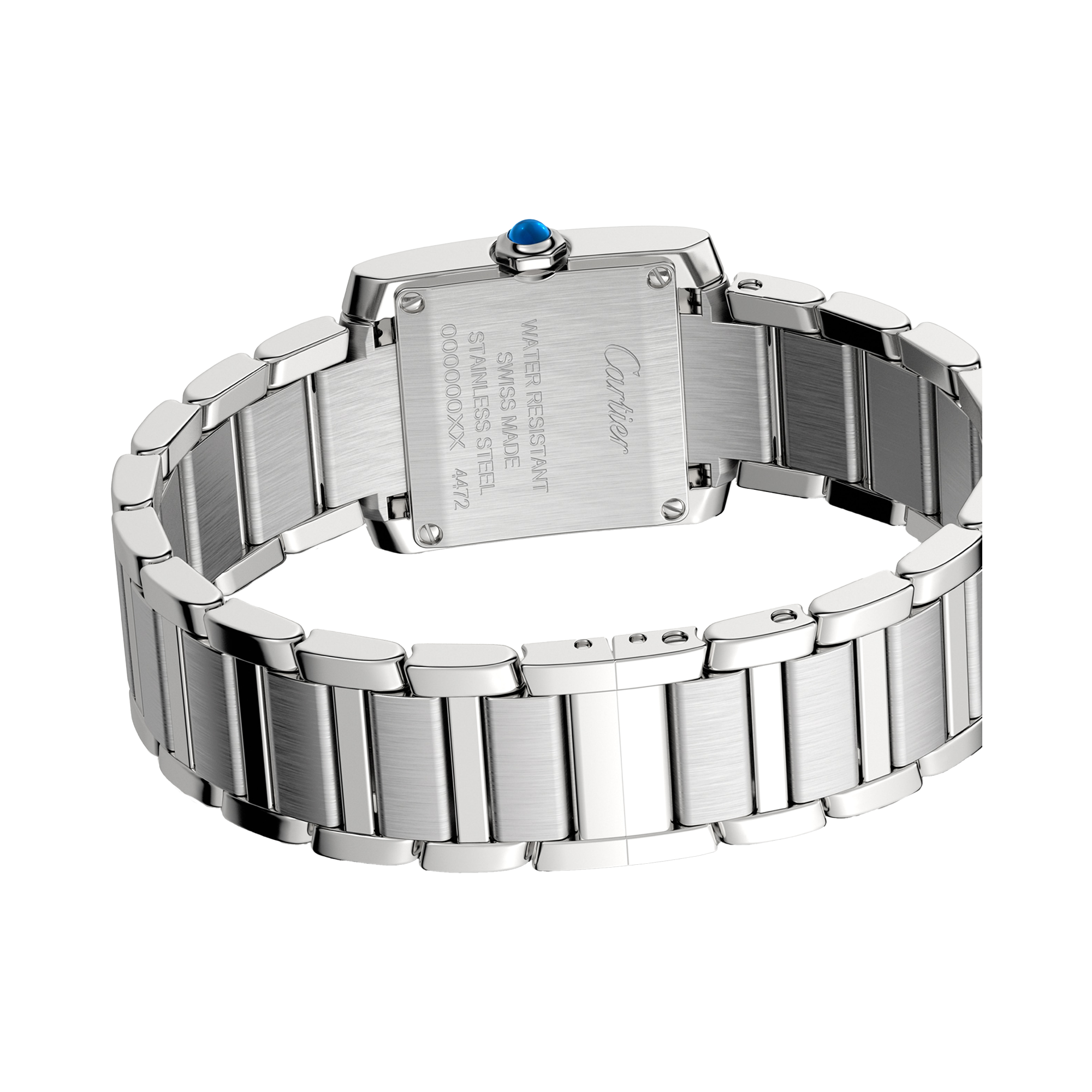 Cartier Tank Française 21.2mm, Silver Dial, Roman Numerals_3