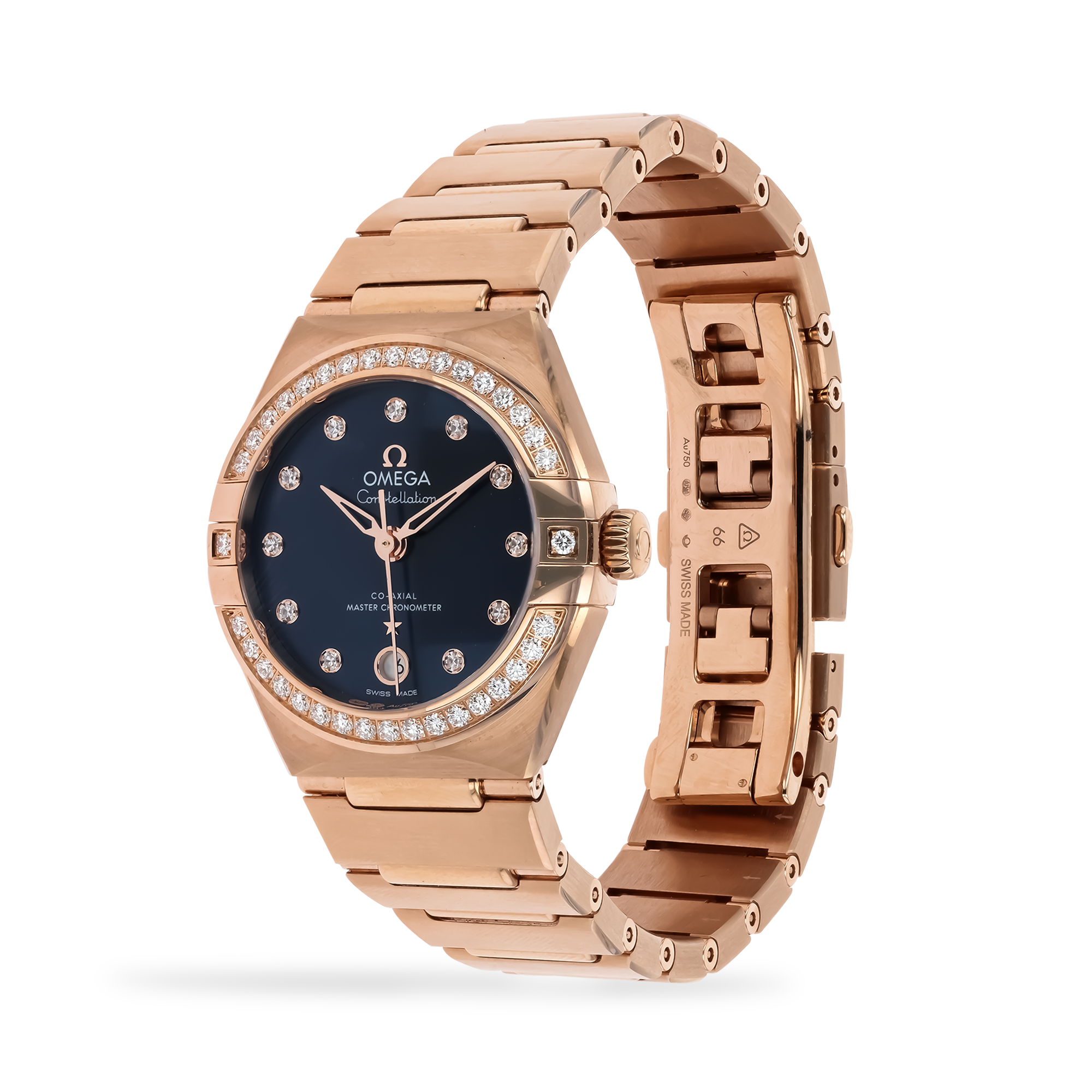 Pre-Owned OMEGA Constellation O13155292053001 Watch - 29mm, Blue 