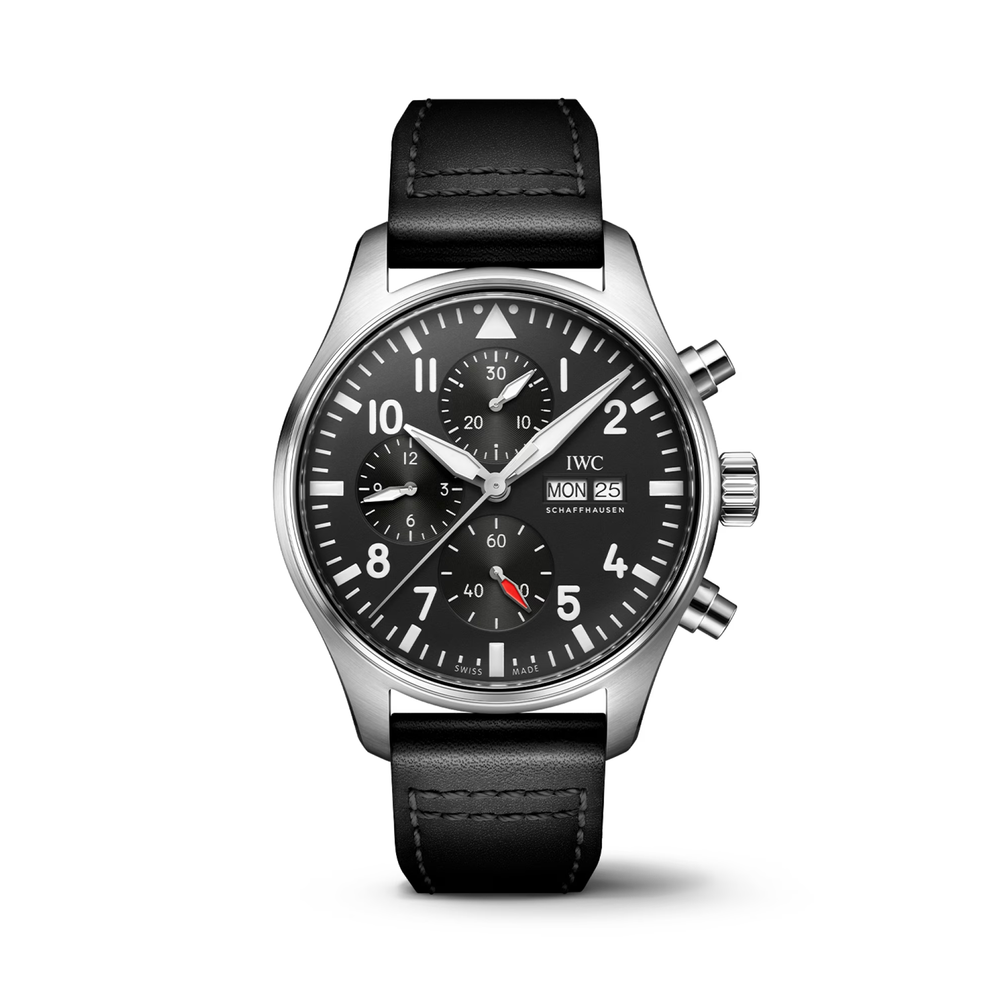 IWC Pilot's Chronograph 43mm, Black Dial, Arabic Numerals_1