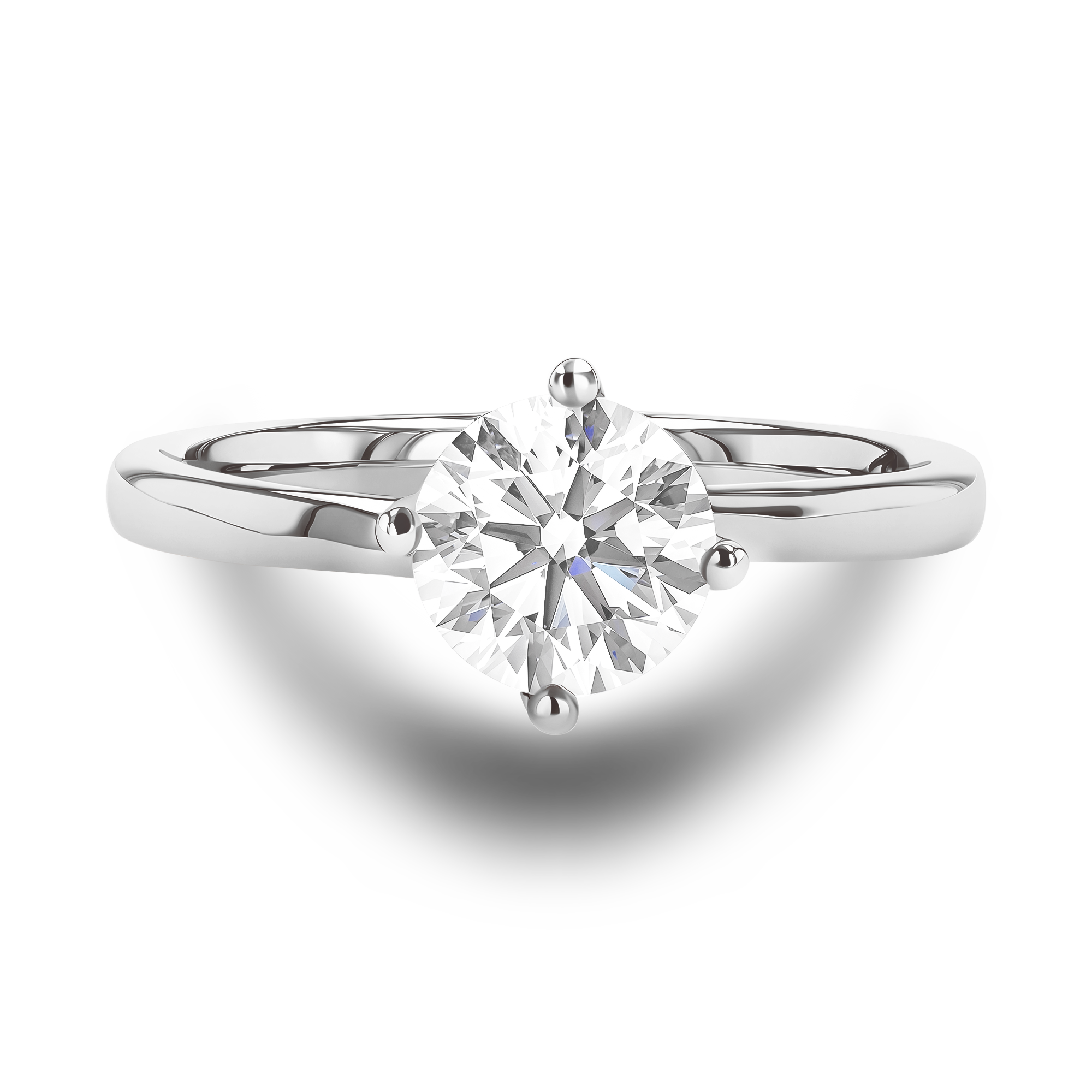 Union 0.30ct Brilliant Cut Diamond Ring Brilliant cut, Claw set_2