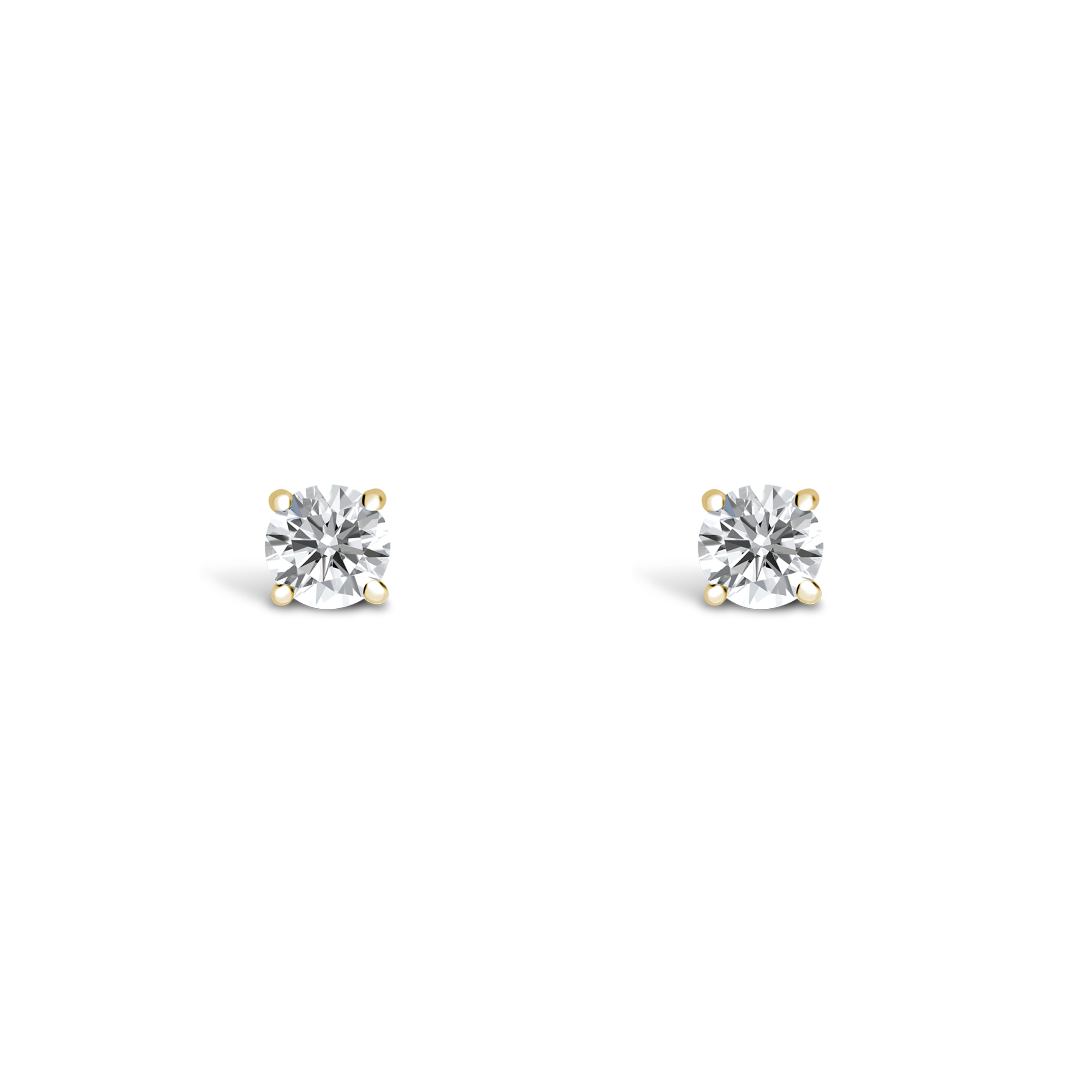 Diamond Stud Earrings Brilliant cut, Claw set_1