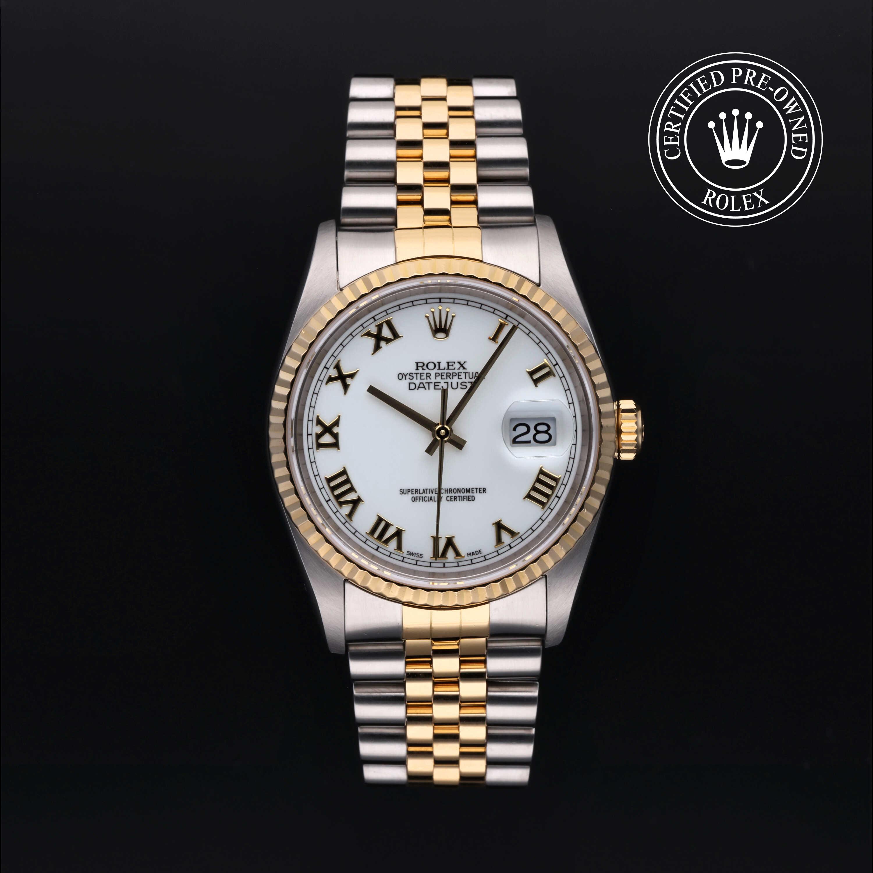 Rolex Datejust 36 2003, 36mm, Oystersteel and Yellow Gold