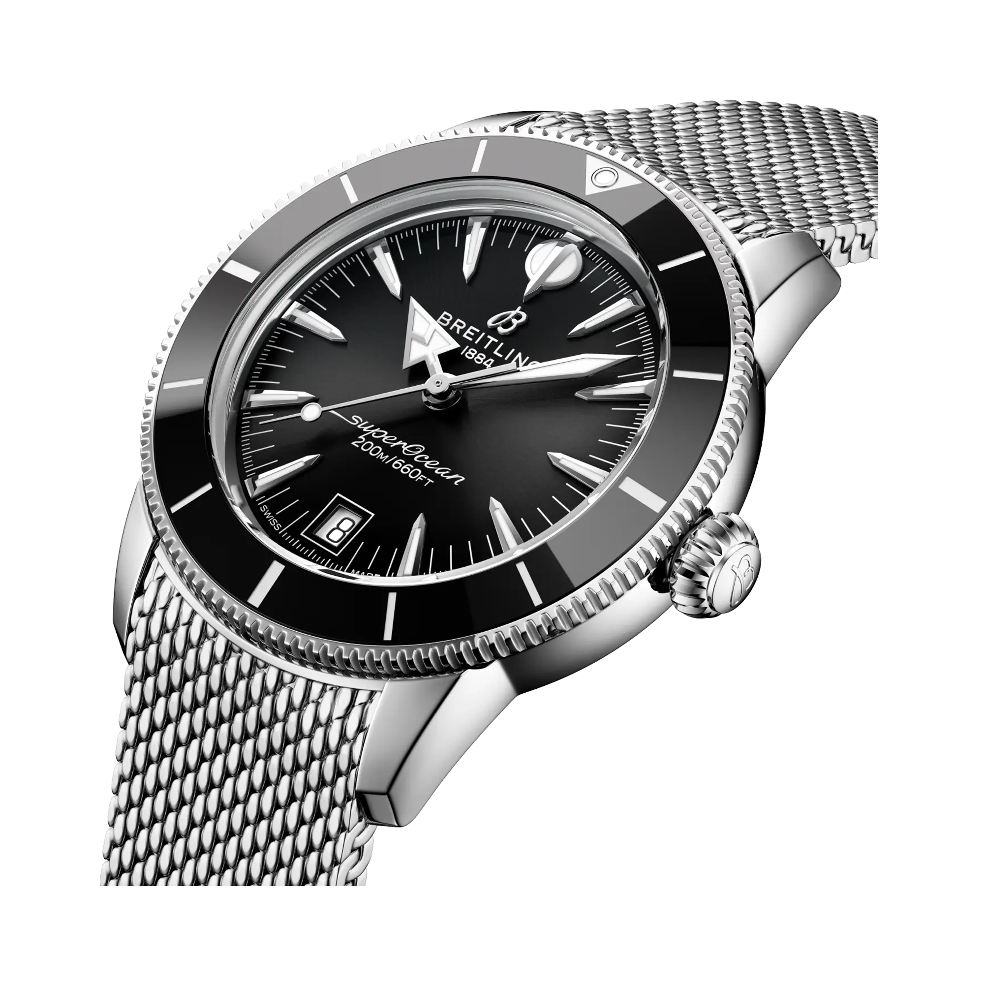 Breitling Superocean Heritage B31 Automatic 40 40mm, Black Dial, Baton Numerals_2