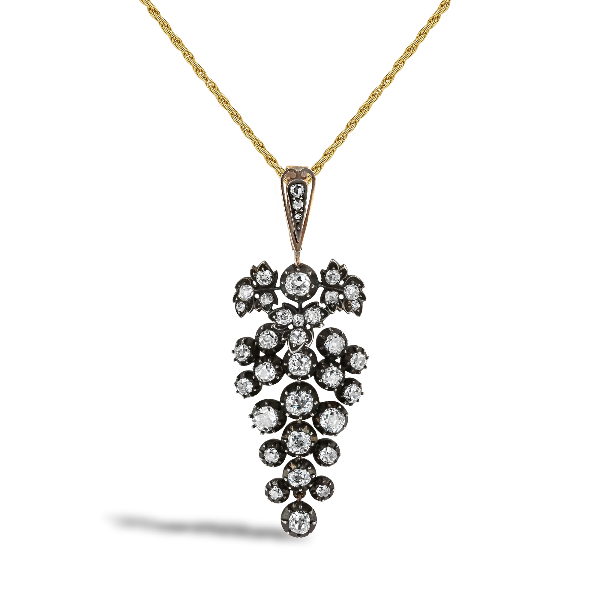 Belle Epoque Diamond 'Grape' Pendant Brilliant cut, Claw set_1