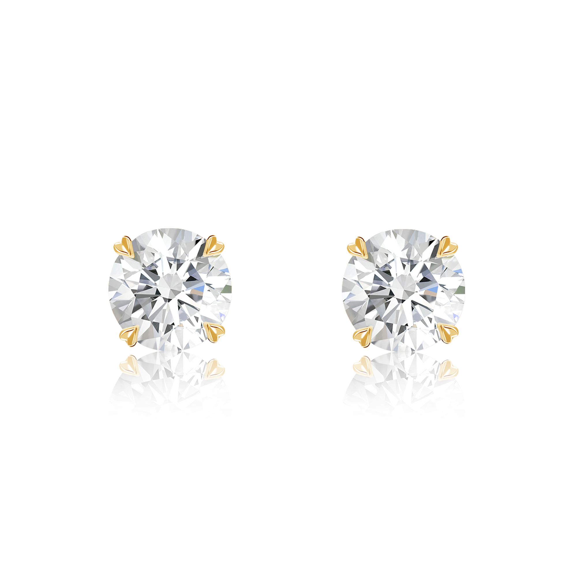 Windsor 1.42ct Diamond Stud Earrings Brilliant cut, Claw set_1