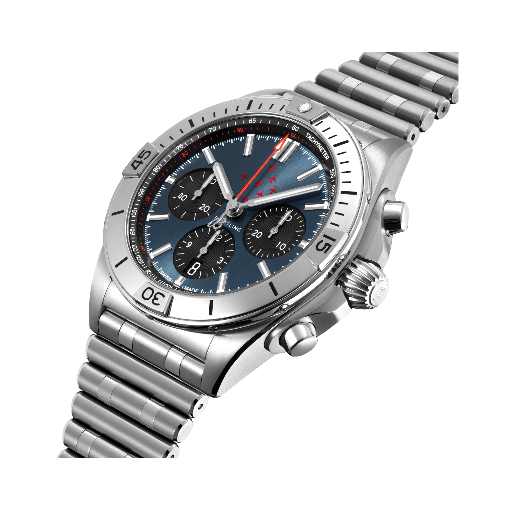 Breitling Chronmat Red Arrows Limited Edition 42mm, Blue Dial_3