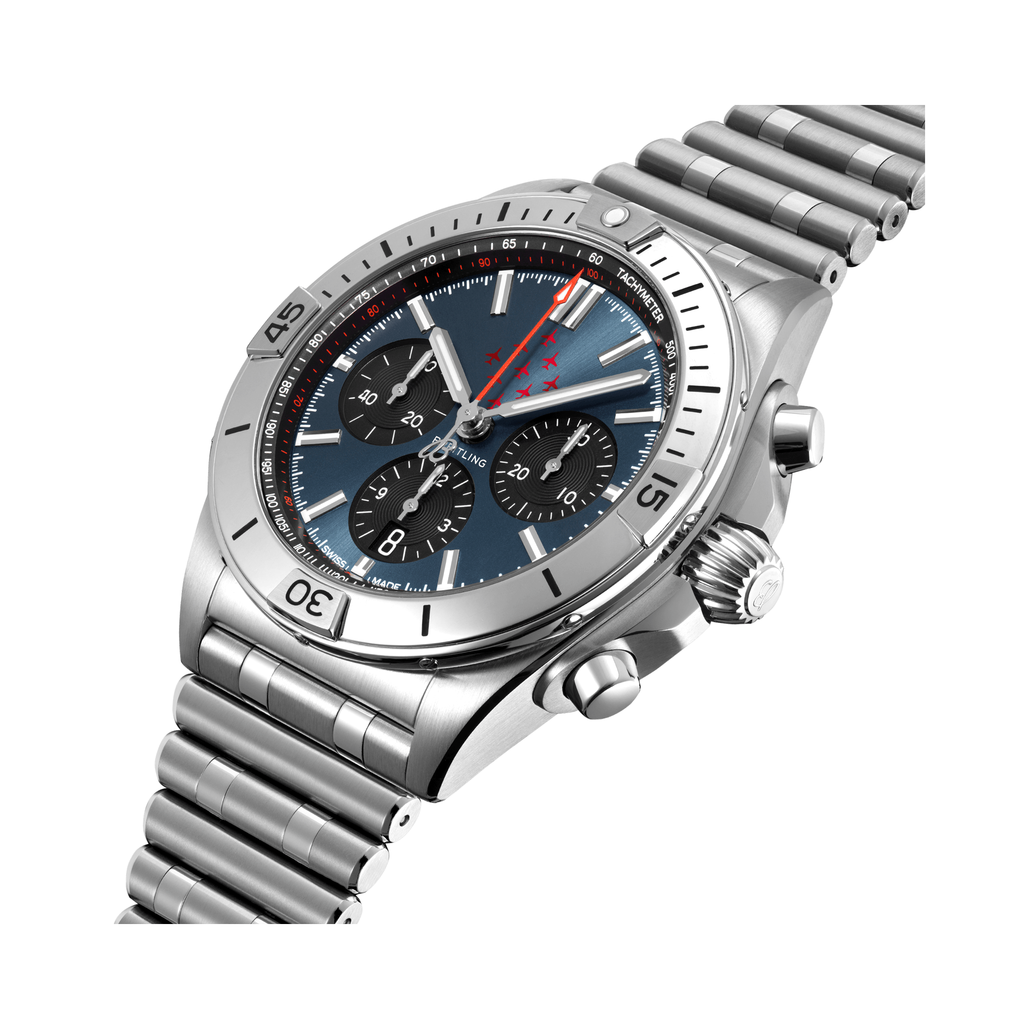 Breitling Chronmat Red Arrows Limited Edition 42mm, Blue Dial_3