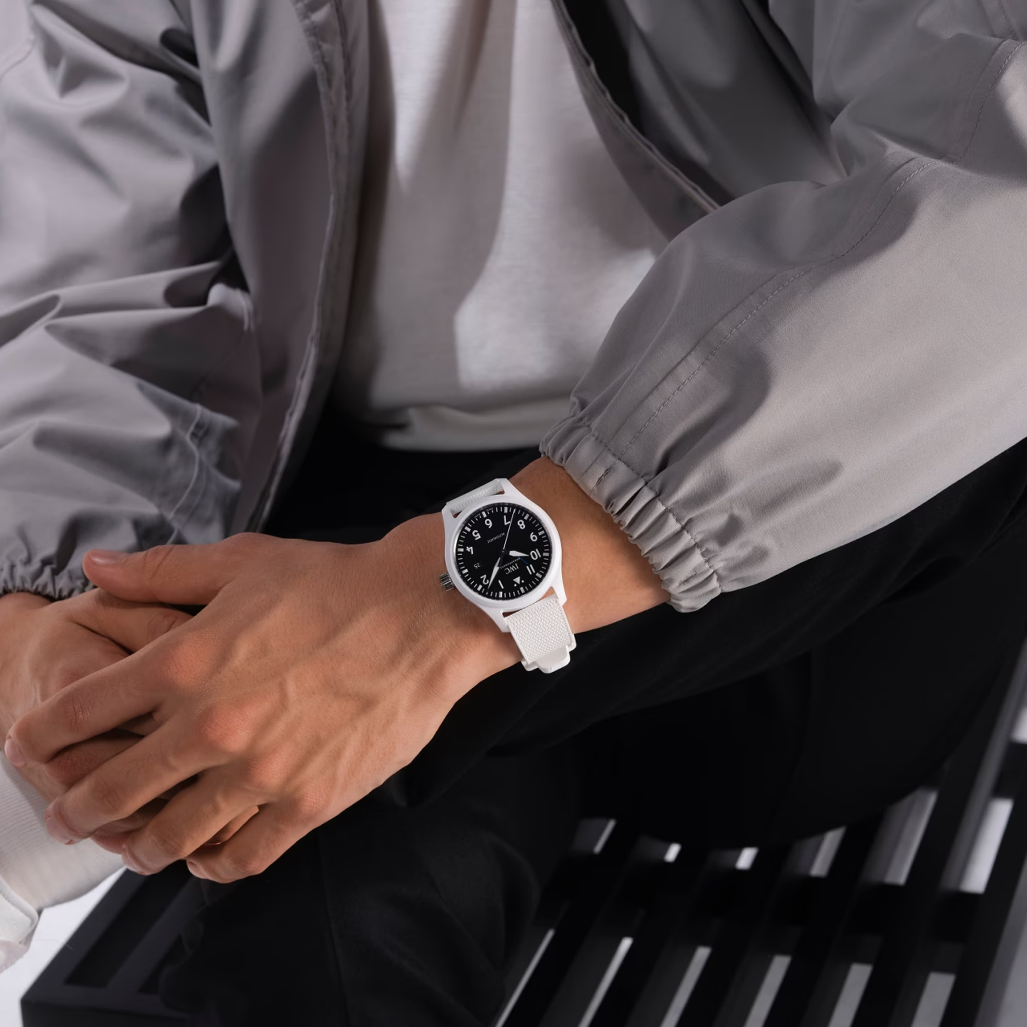 IWC Pilot's Watch Automatic 41 Top Gun Lake Tahoe 41mm, Black Dial, Arabic/Baton Numerals_10