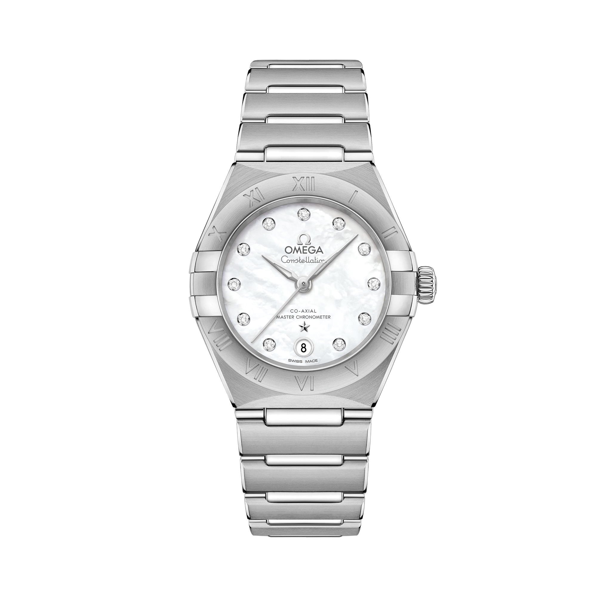 OMEGA Constellation 29mm, Mother of Pearl Dial, Diamond Numerals_1