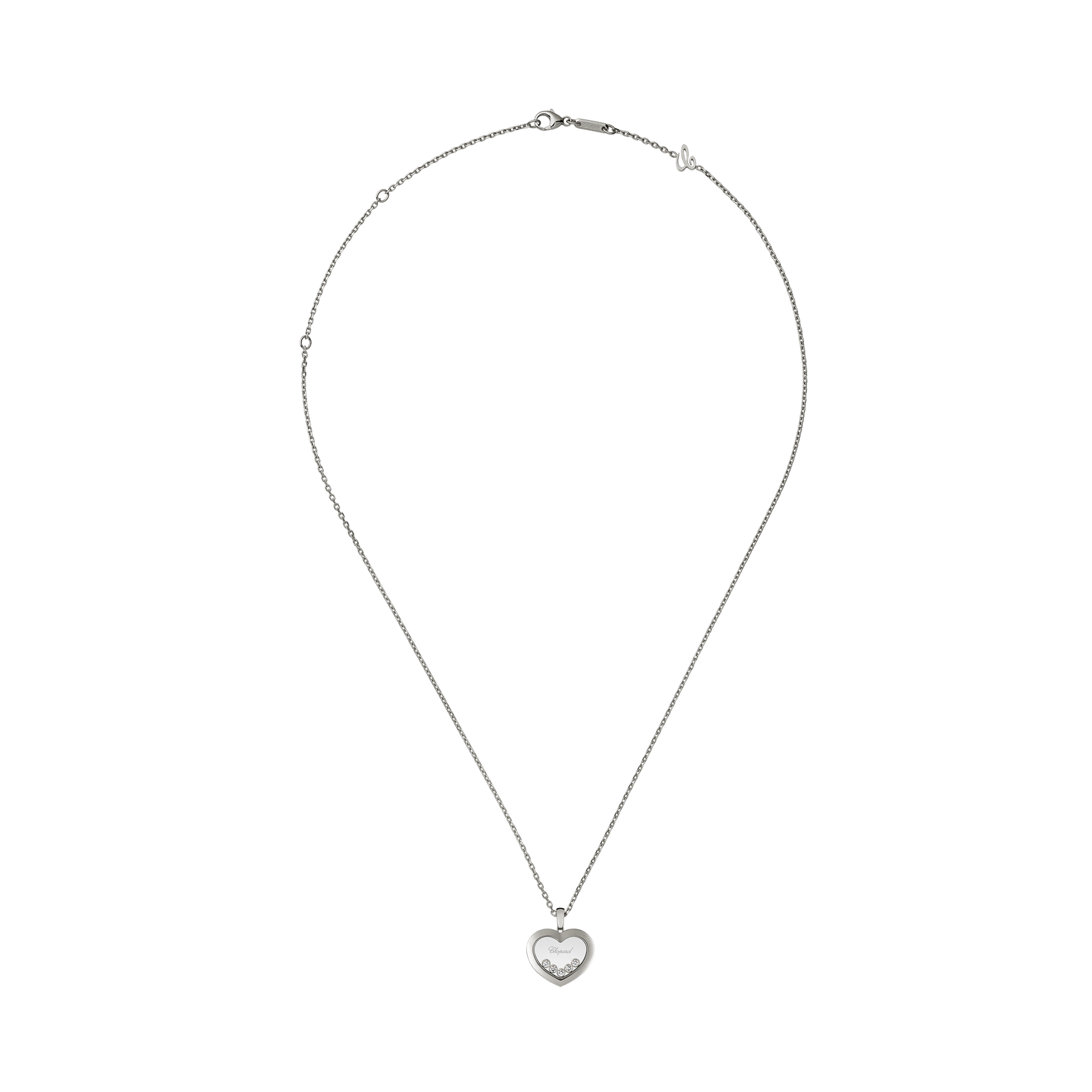 Chopard Happy Diamonds Pendant Brilliant Cut, Rub Over Set_1