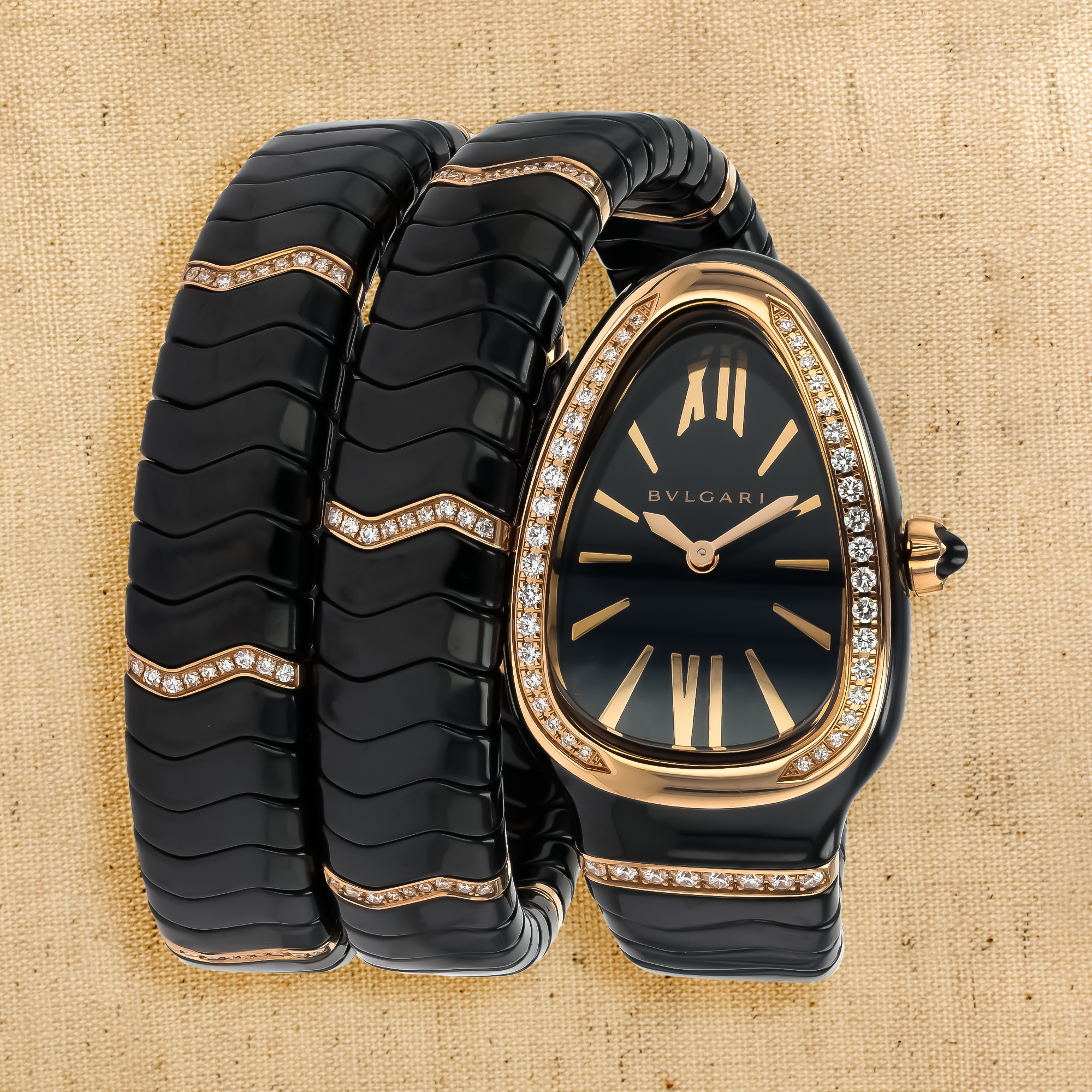 Bvlgari serpenti watch discount