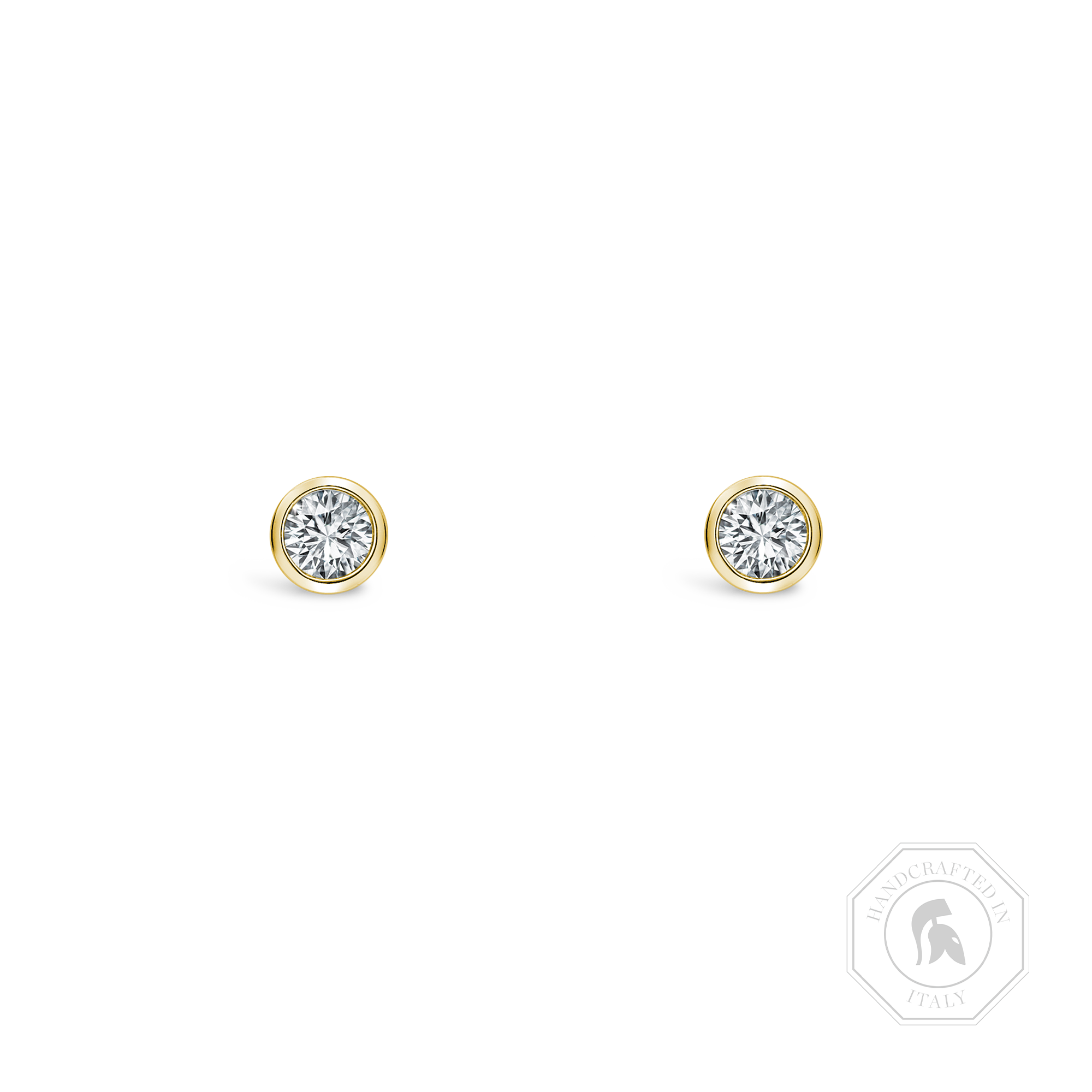 Sundance Diamond Stud Earrings Brilliant Cut, Rubover Set_1