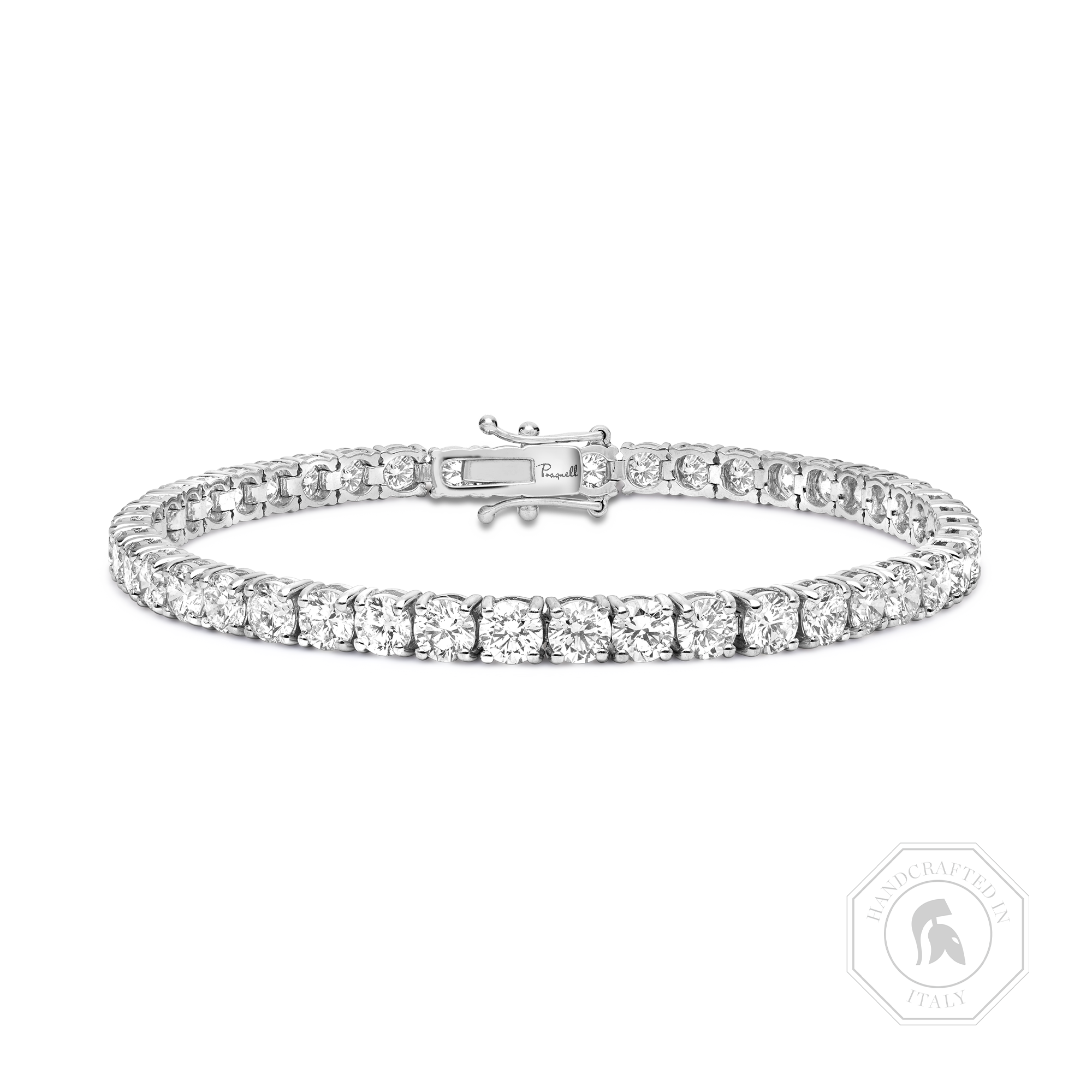 Brilliant Cut Diamond Line Bracelet Brilliant cut, Claw set_1