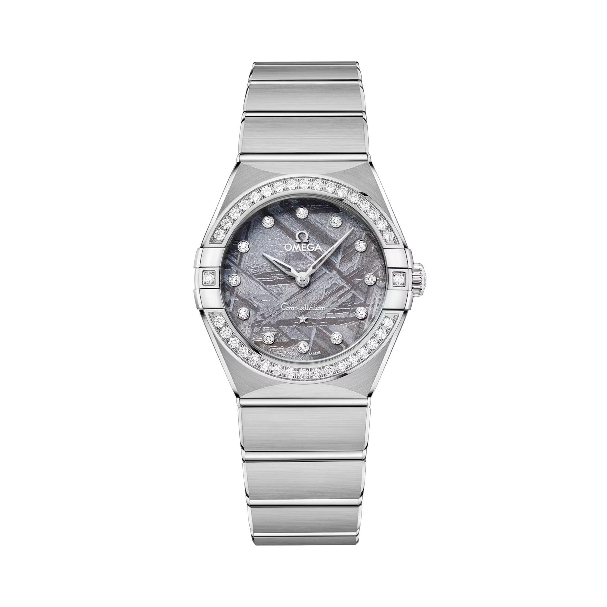 OMEGA Constellation 28mm, Meteorite Dial, Diamond Numerals_1