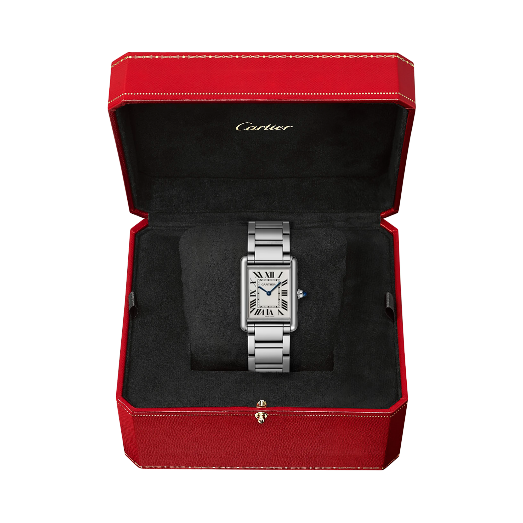 Cartier Tank Must 33.7mm, Silver Dial, Roman Numerals_6