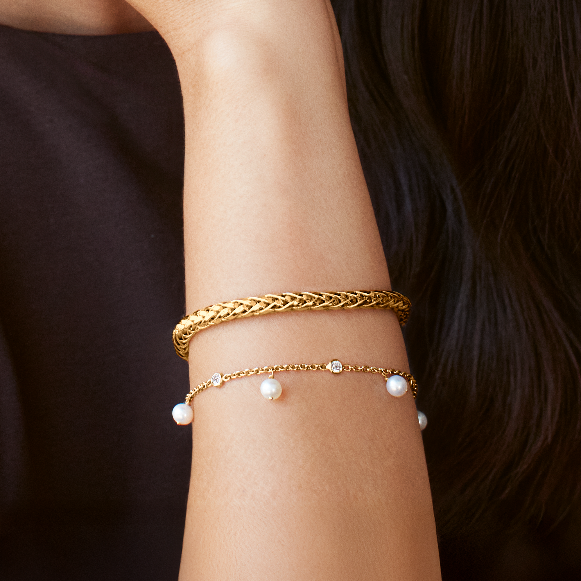 Sundance Pearl and Diamond Bracelet _10