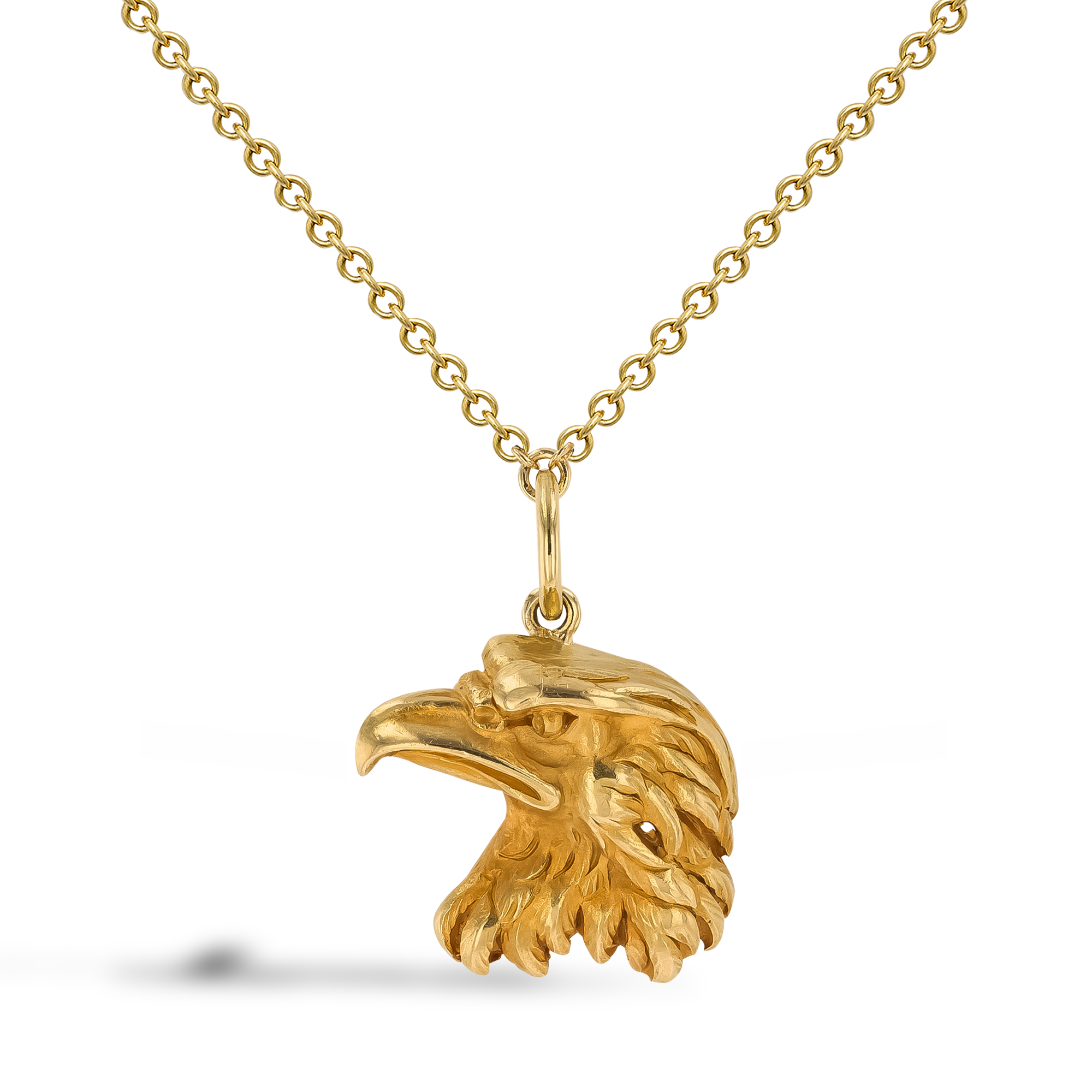 Victorian Eagle Head Pendant _1