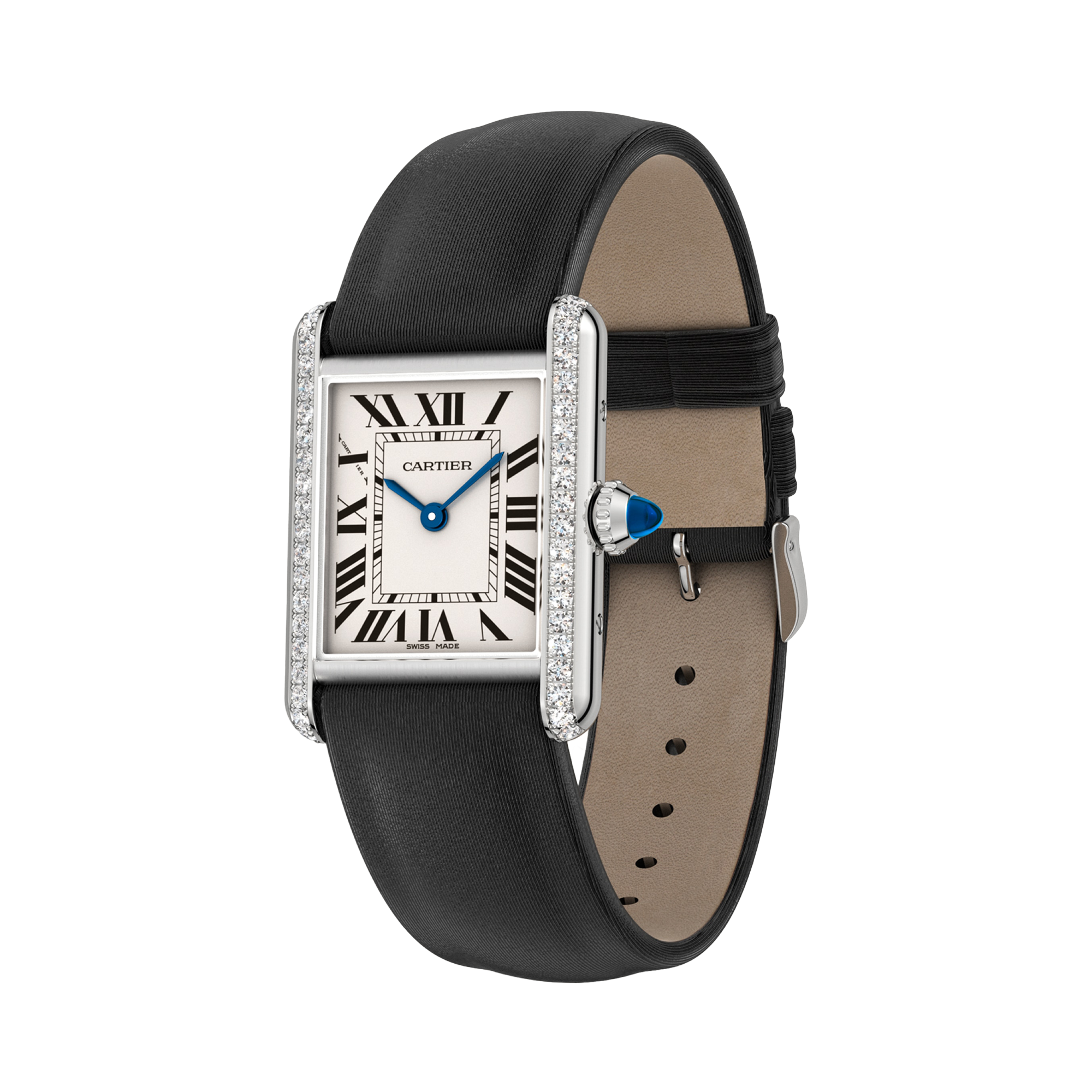 Cartier Tank 22mm, Silver Dial, Roman Markers_2