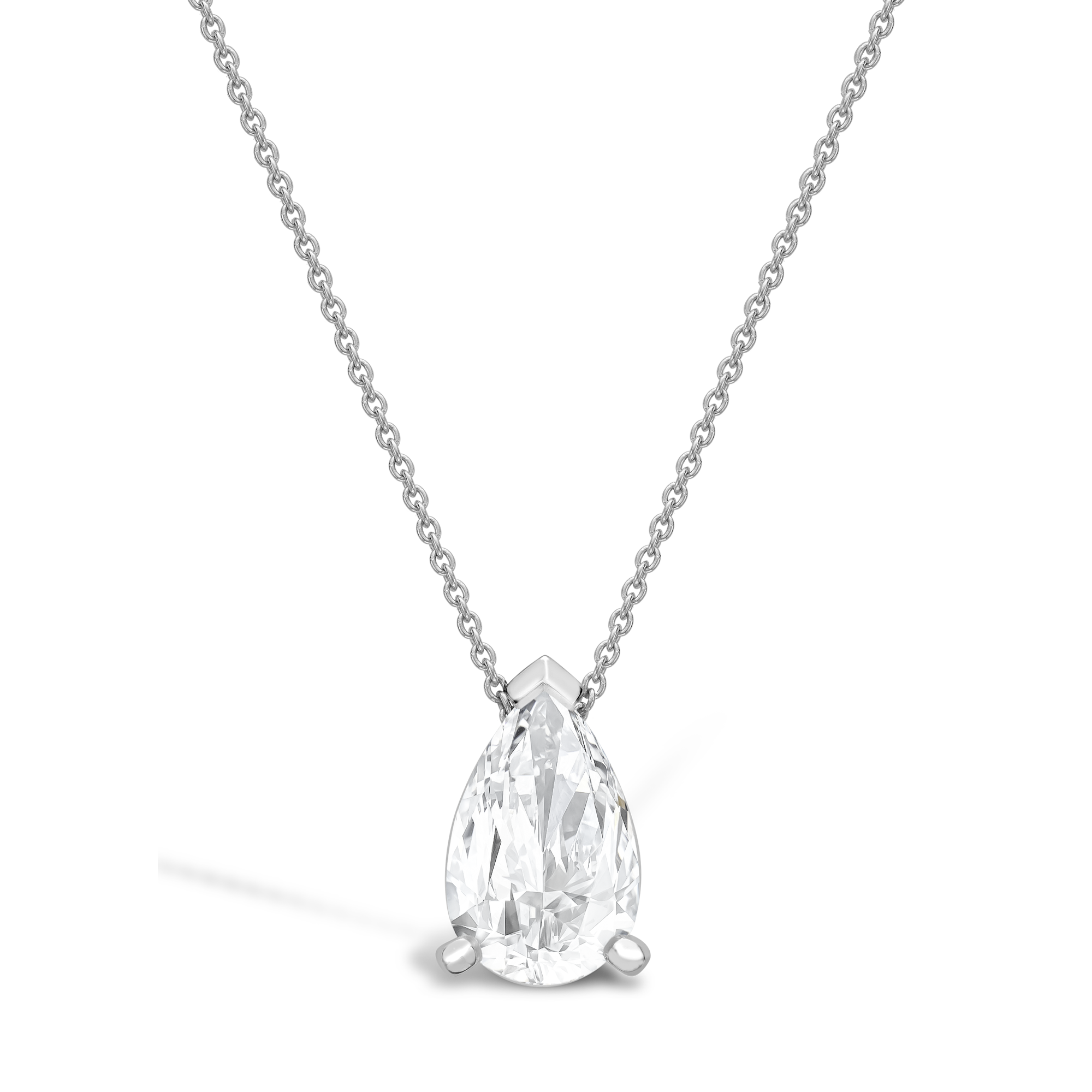 Pear Shape Diamond Pendant Pear Shape, Claw Set_1