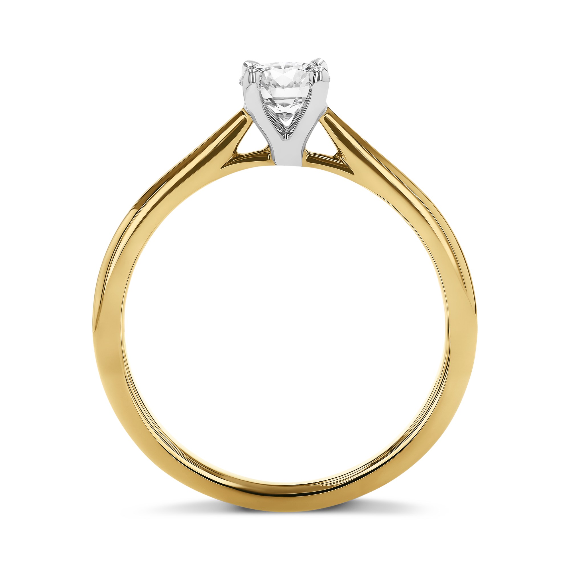 Gaia 0.40ct Brilliant Cut Diamond Ring Brilliant cut, Claw set_3