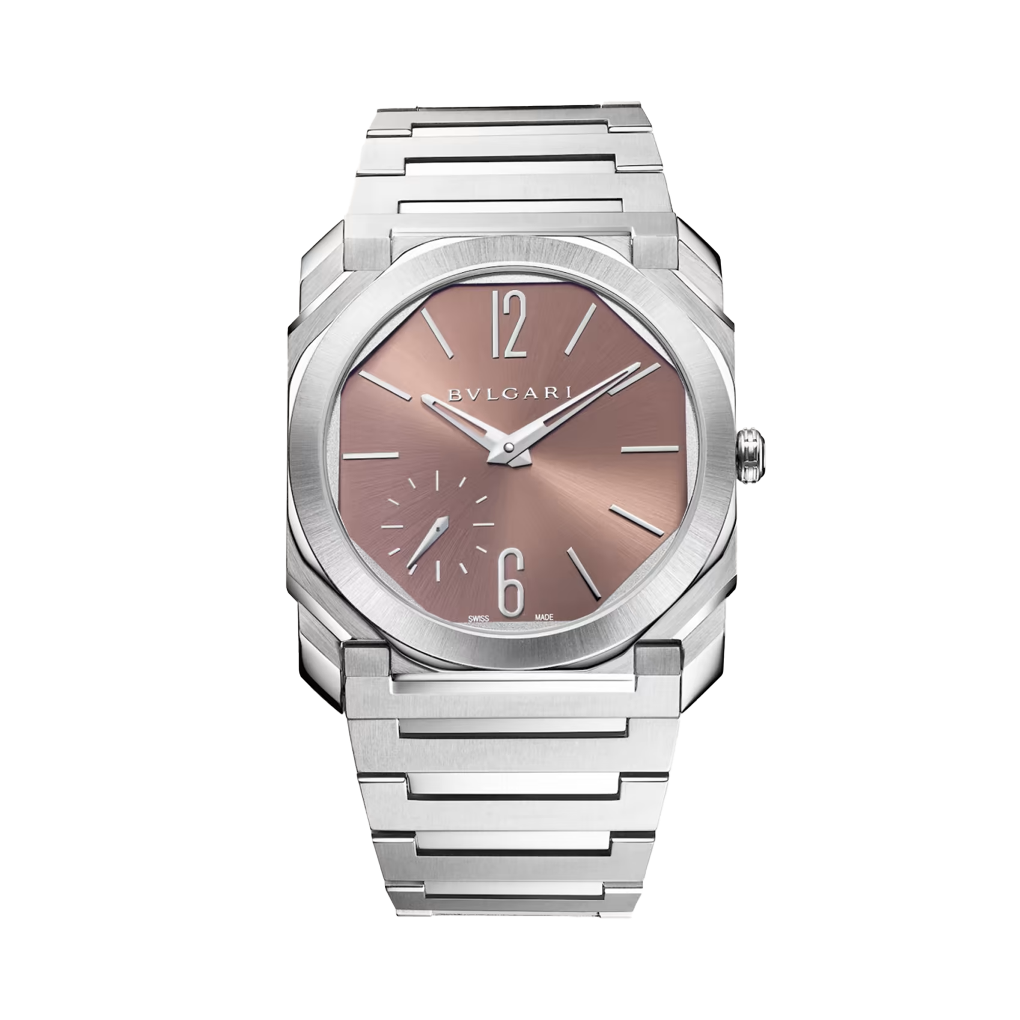 Bvlgari Octo Finissimo 40mm, Pink Dial, Arabic/Baton Numerals_1